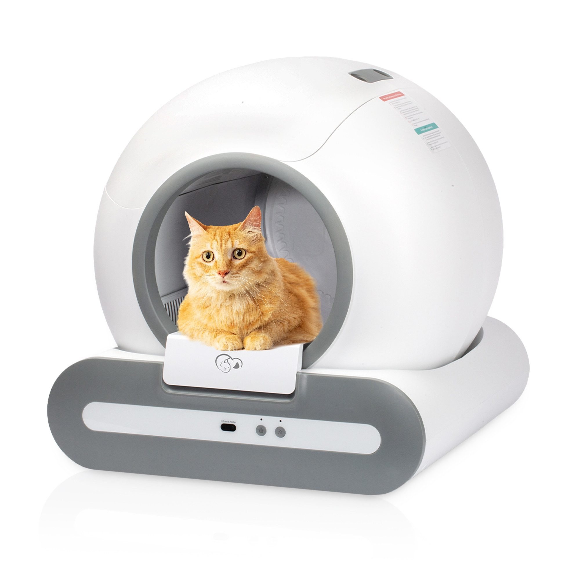 Katzentoilette Selbstreinigendes Automatisches Katzenklo Hygienische & Geruchsfreie