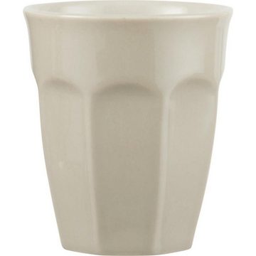 Ib Laursen Tasse Mynte, Steingut, Creme H:9.5cm D:8.5cm Steingut