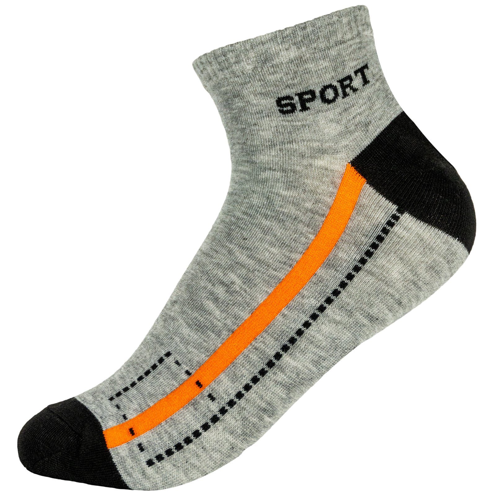 Sport Damen (Packung, Kurz Paar Socken TEXEMP Baumwolle 43-46 Socken 12 39-42 Socken Sneaker Freizeit 12 Paar) Sneakersocken Herren