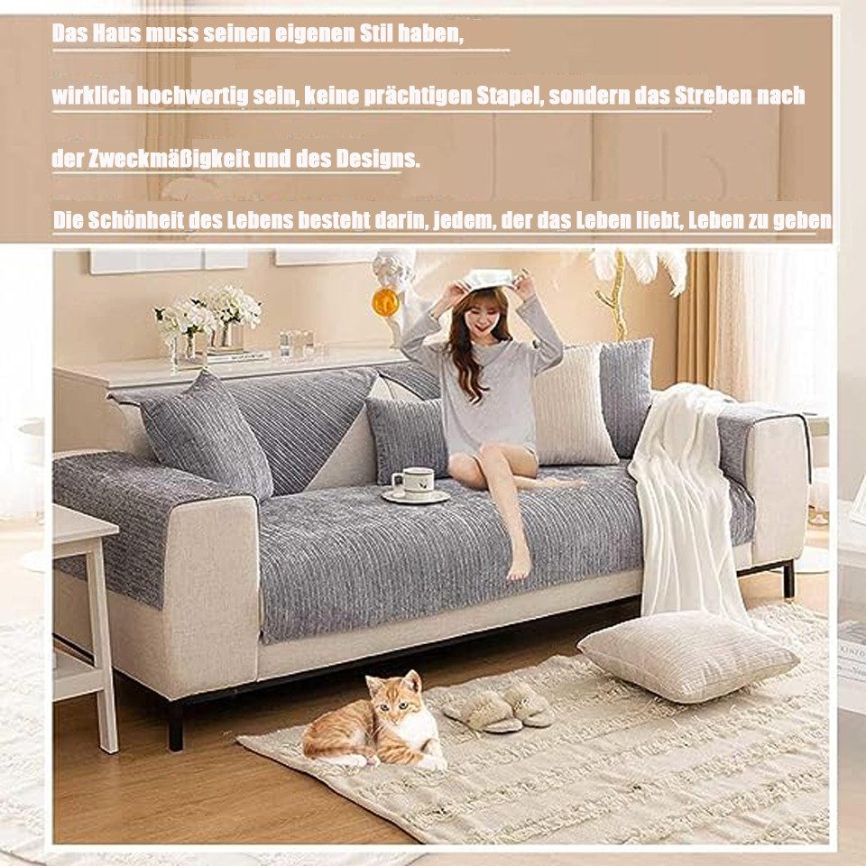 Minicloss Sofaschoner Sofahussen,Anti-rutsch