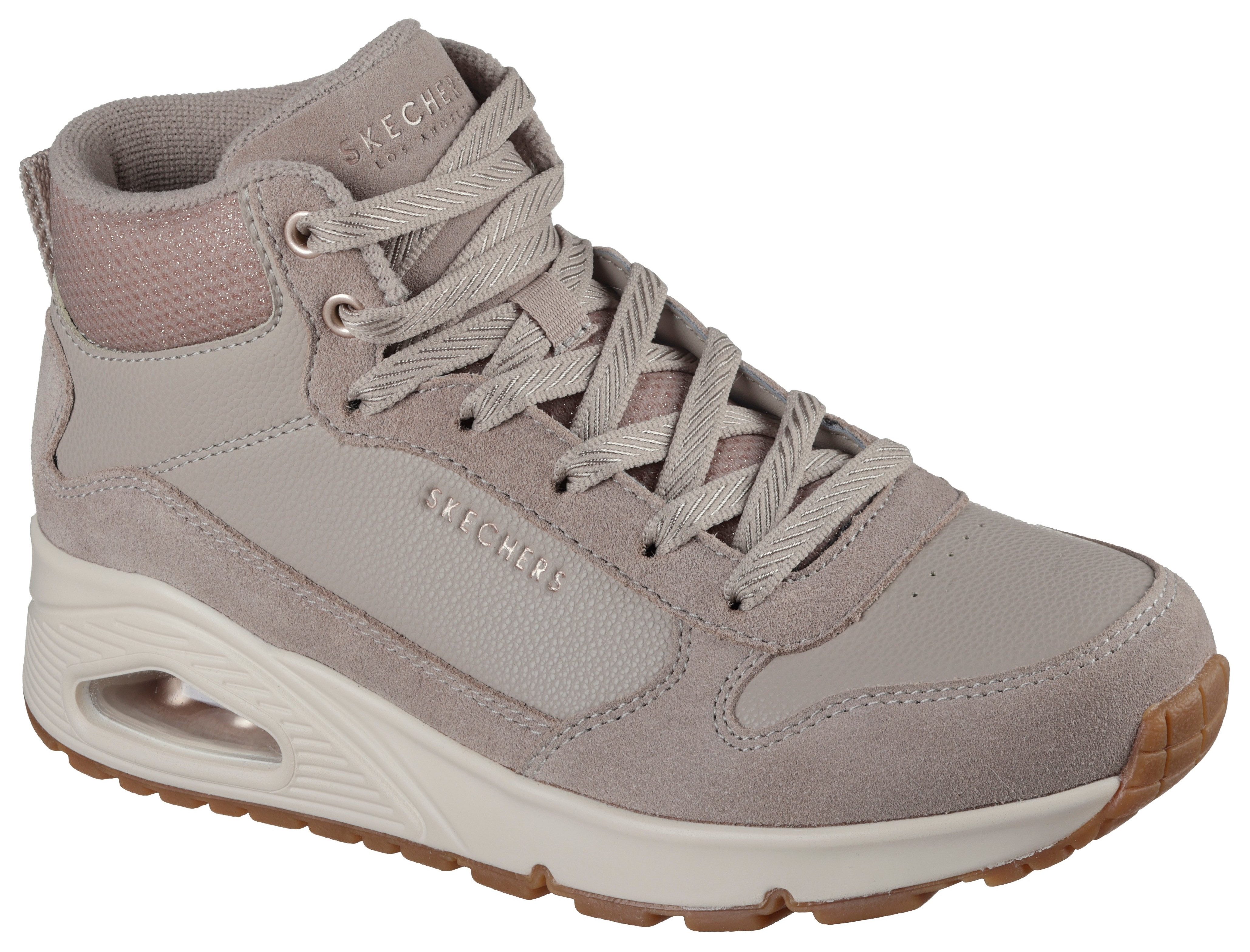 Skechers UNO-STACRE SHINE Keilsneaker High Top Sneaker, Schnürboots mit Luf günstig online kaufen
