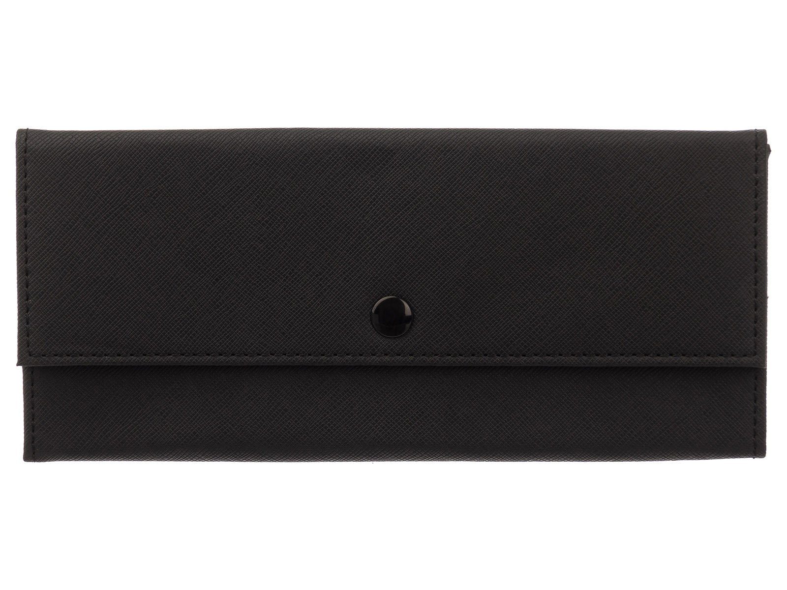 Davidts Koffer Schmucktasche 333272Flowers noir, Reiseschmuckbeutel