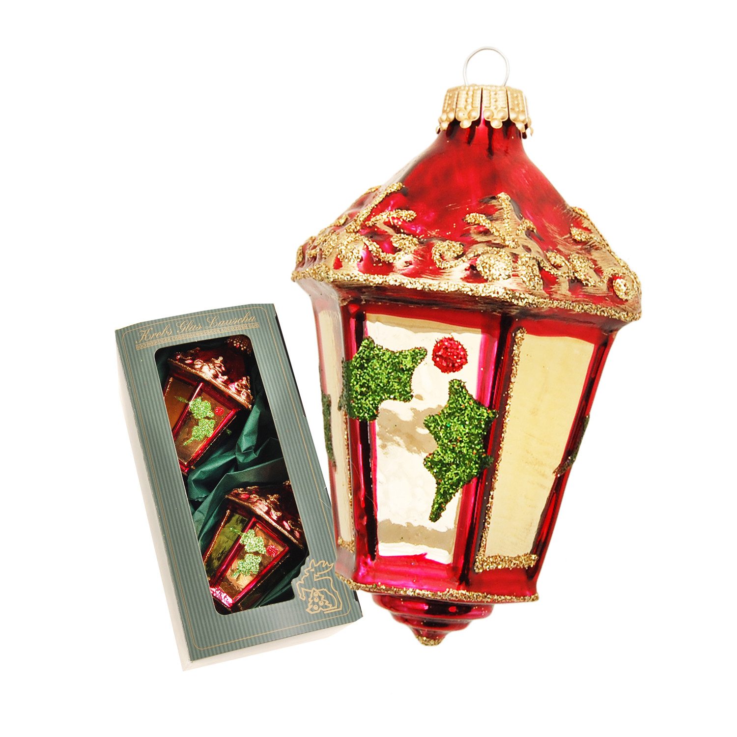 Krebs Glas Lauscha Christbaumschmuck Glasanhänger 2er Set - Xmas Night Ster günstig online kaufen