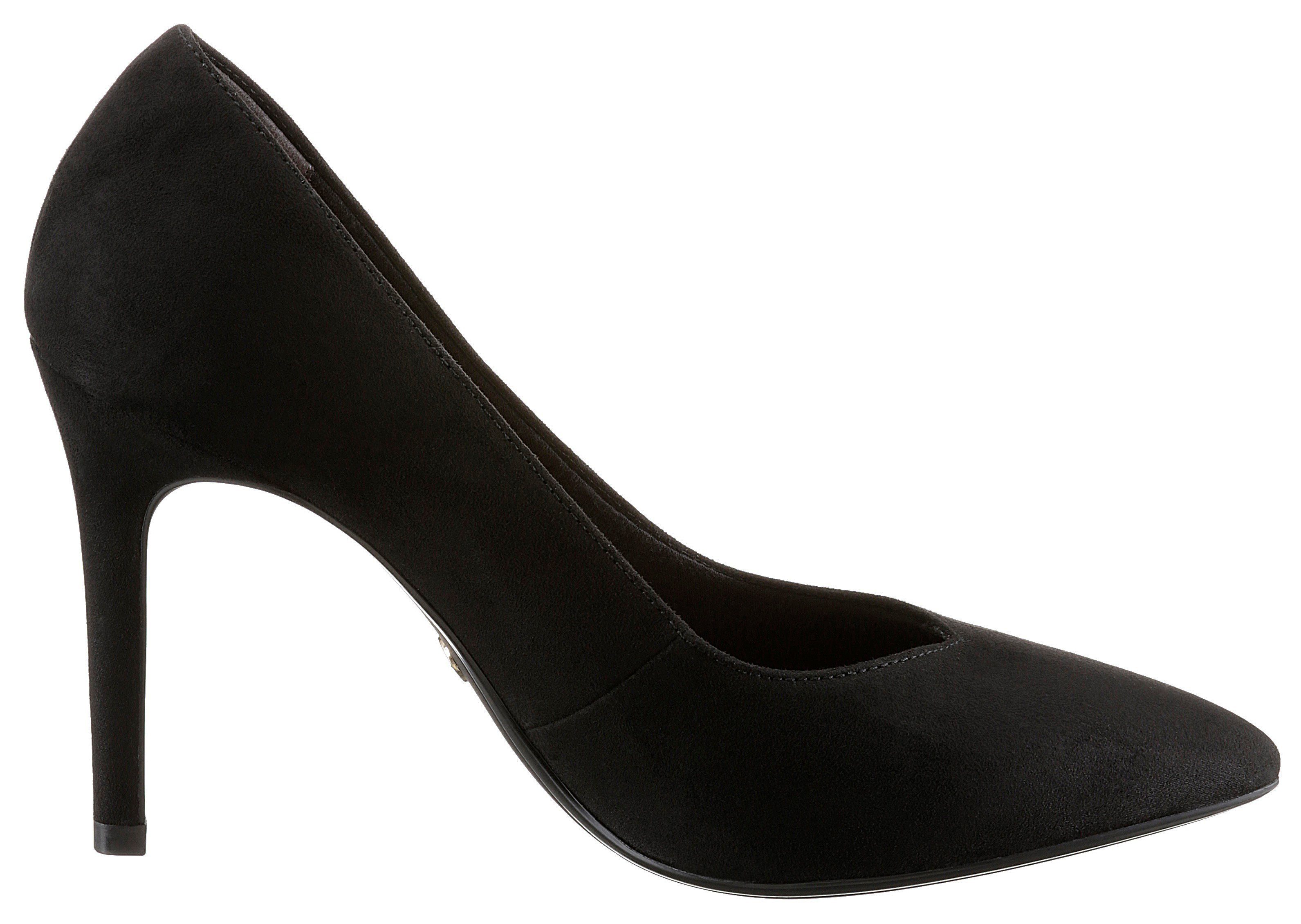 Tamaris spitzer Form schwarz High-Heel-Pumps in