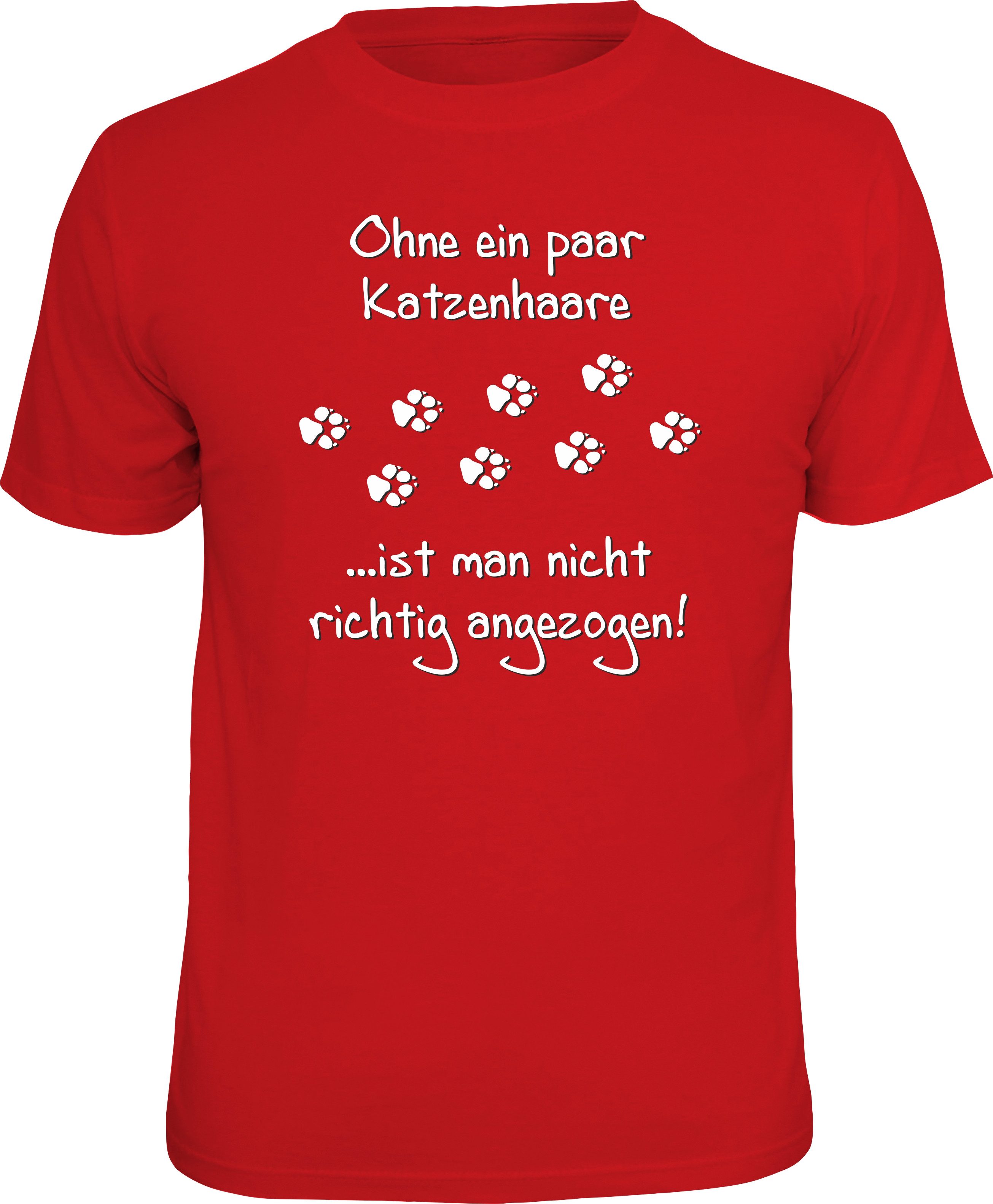 RAHMENLOS® T-Shirt Ohne ein paar Katzenhaare günstig online kaufen