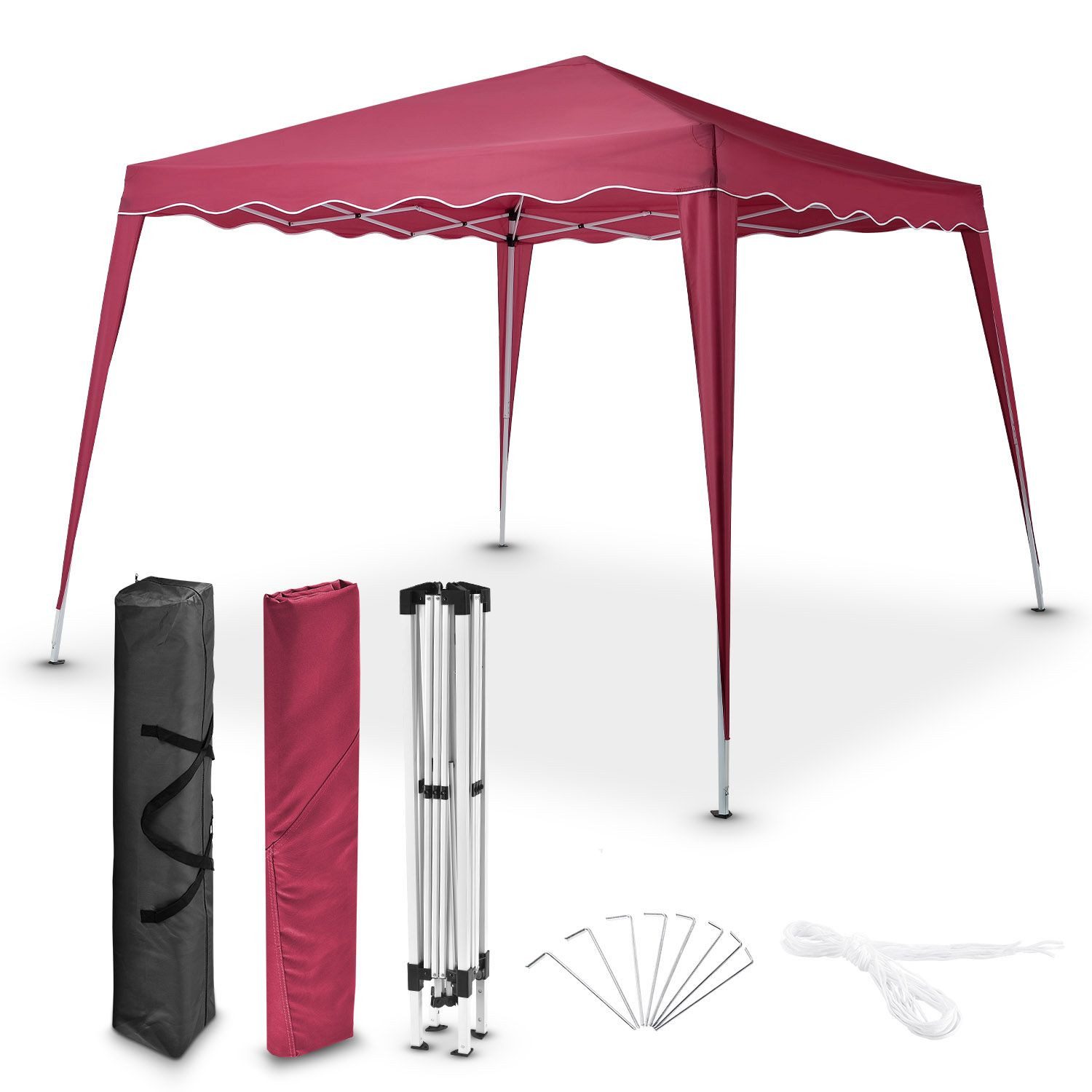 Juskys Faltpavillon Vivara, mit Tasche, wasserabweisend, günstig online kaufen