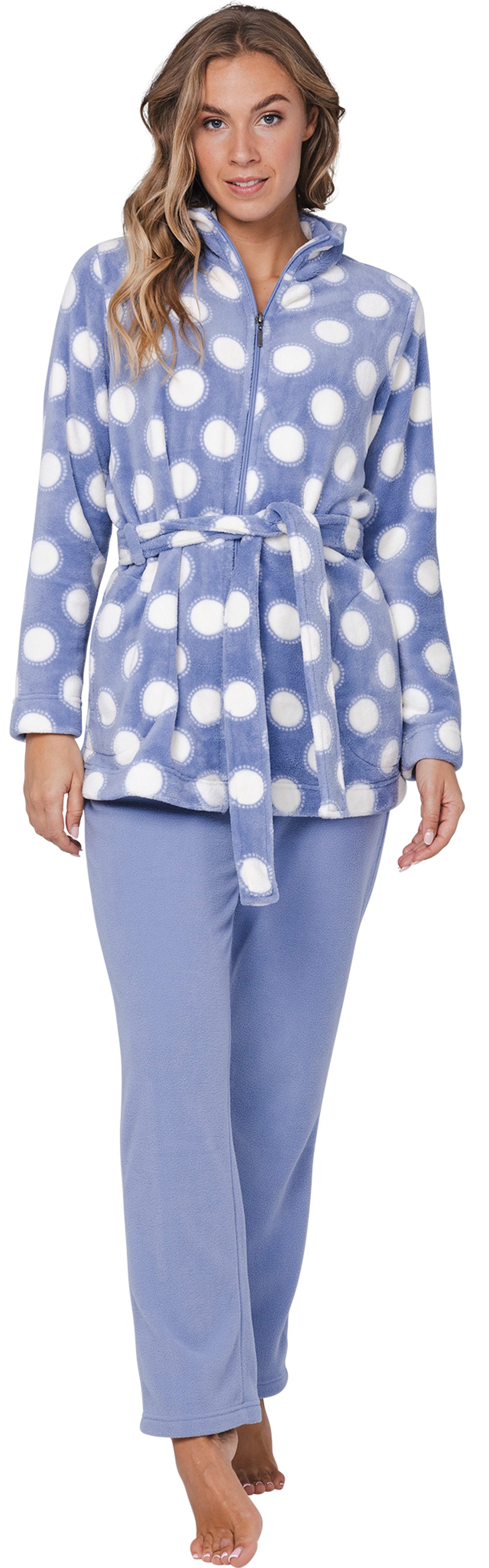 Hausanzug Damen Fleece Hausanzug