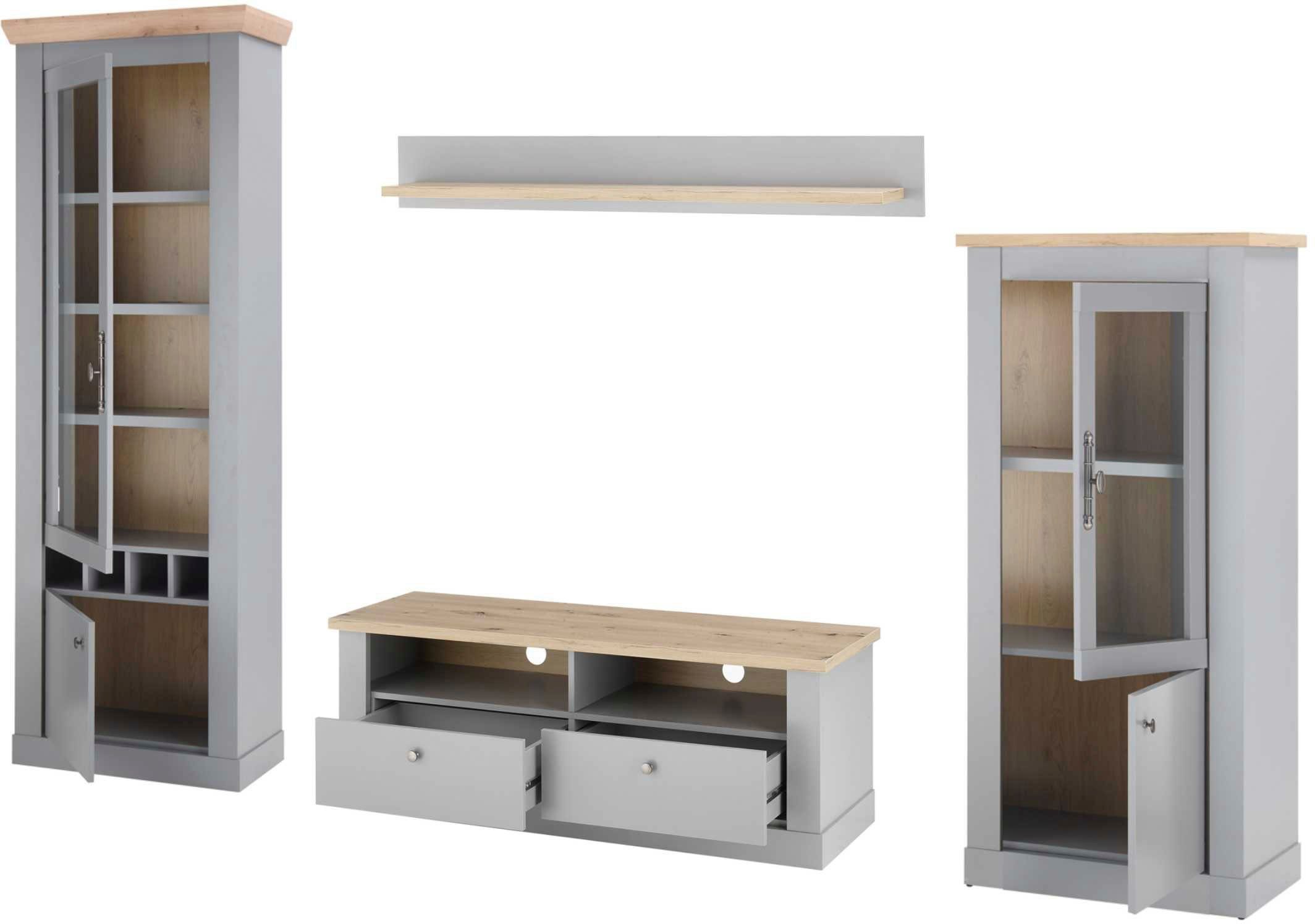 Home affaire Wohnwand Chambord, (4-St)