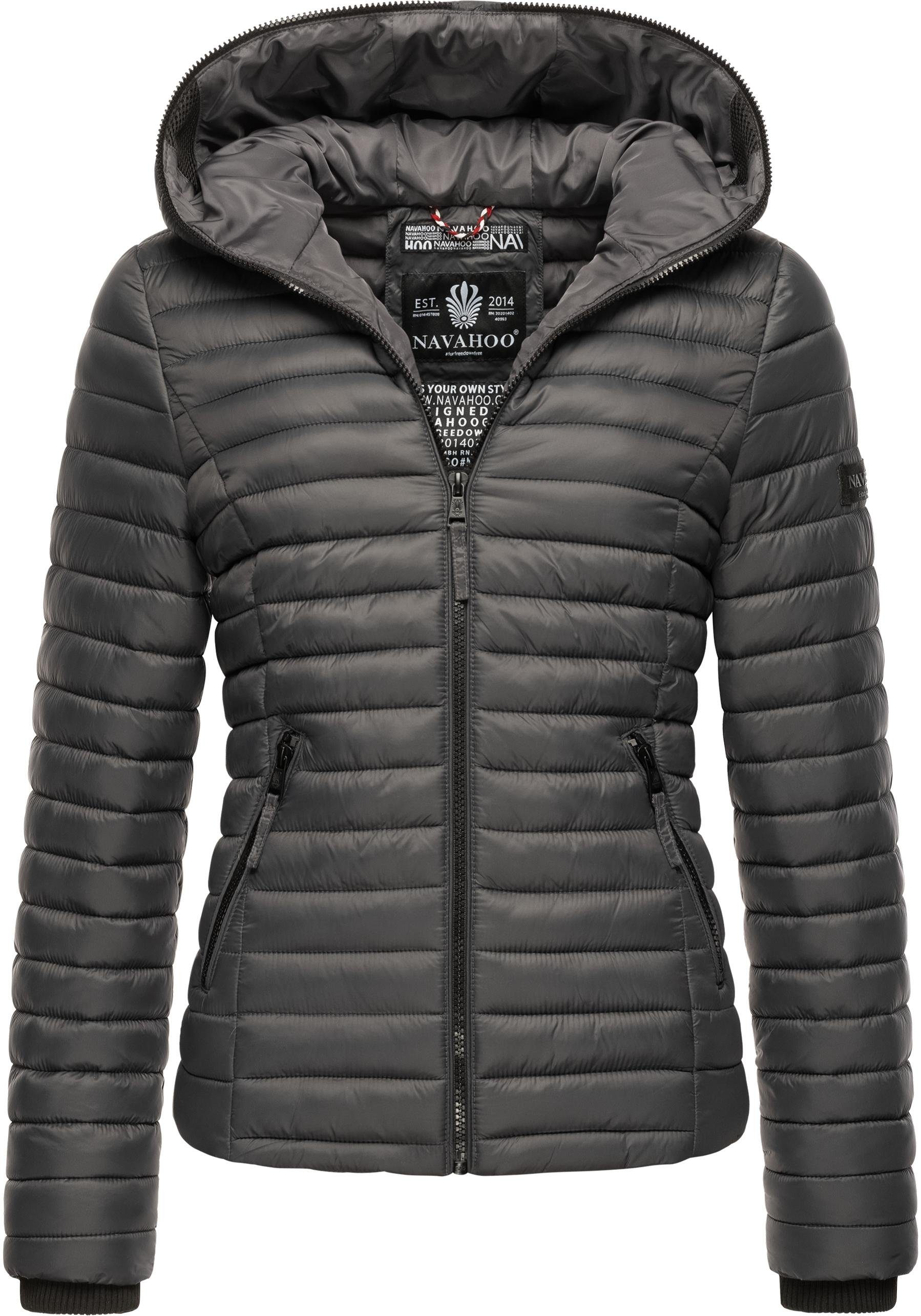 Navahoo Steppjacke Kimuk leichte Übergangsjacke mit Kapuze günstig online kaufen