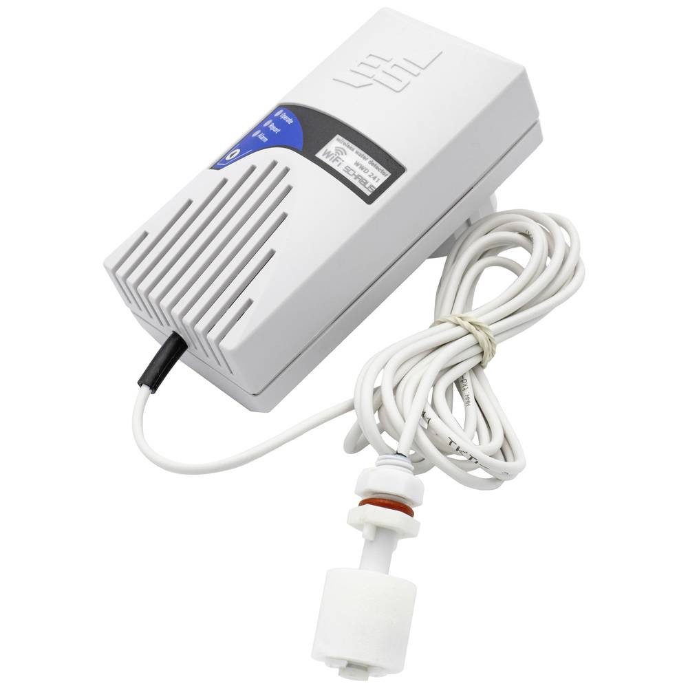 Elektrotechnik Schabus Smart Wassermelder mit App-Steuerung Wassermelder (mit App-Steuerung, mit externem Sensor)