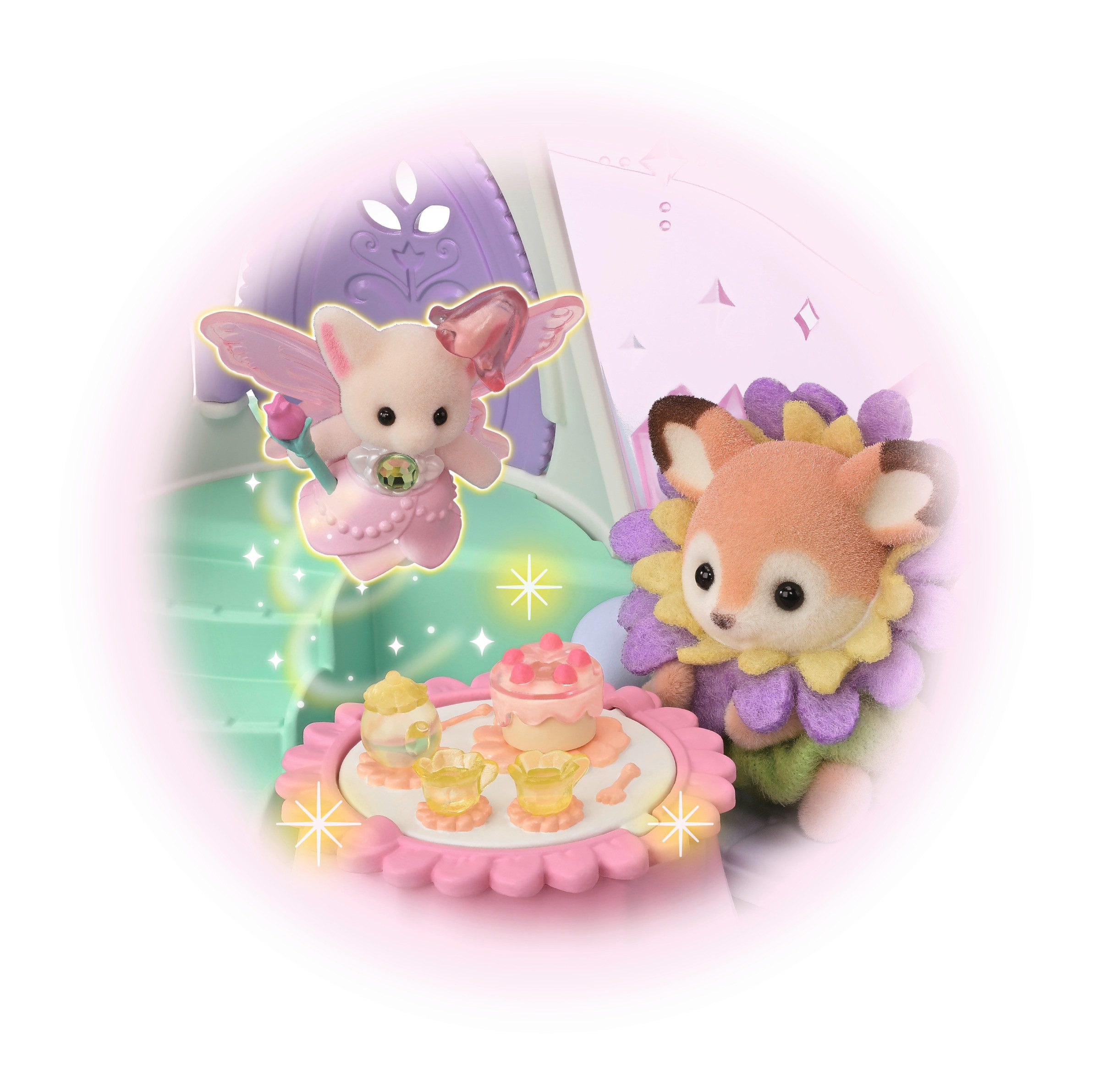 Sylvanian Families Spielwelt Magischer Märchenturm mit Figuren – Bild 5 von 5