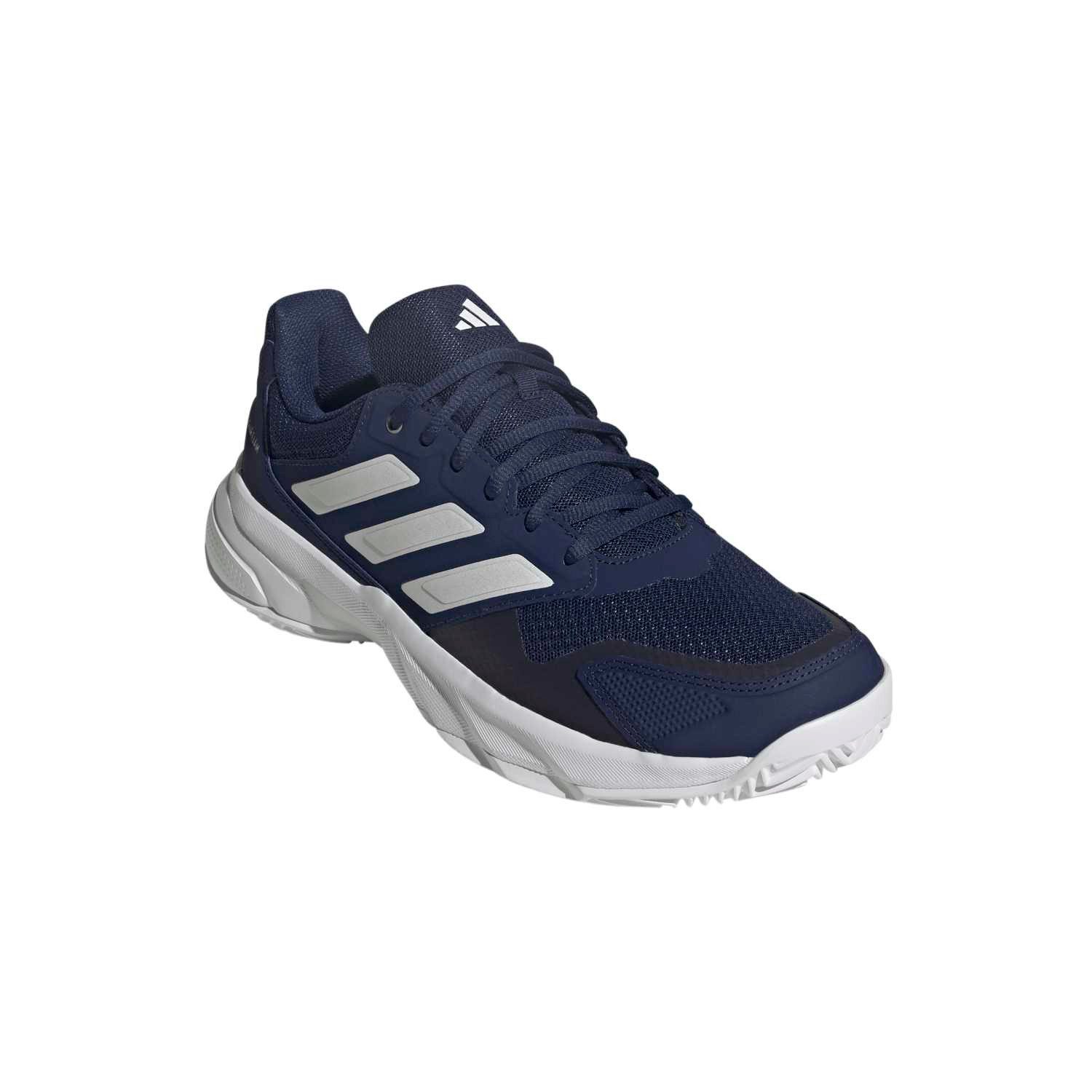 adidas Performance CourtJam Control 3 Clay/Sandplatz 2026 dunkelblau/weiss Herren Tennisschuh