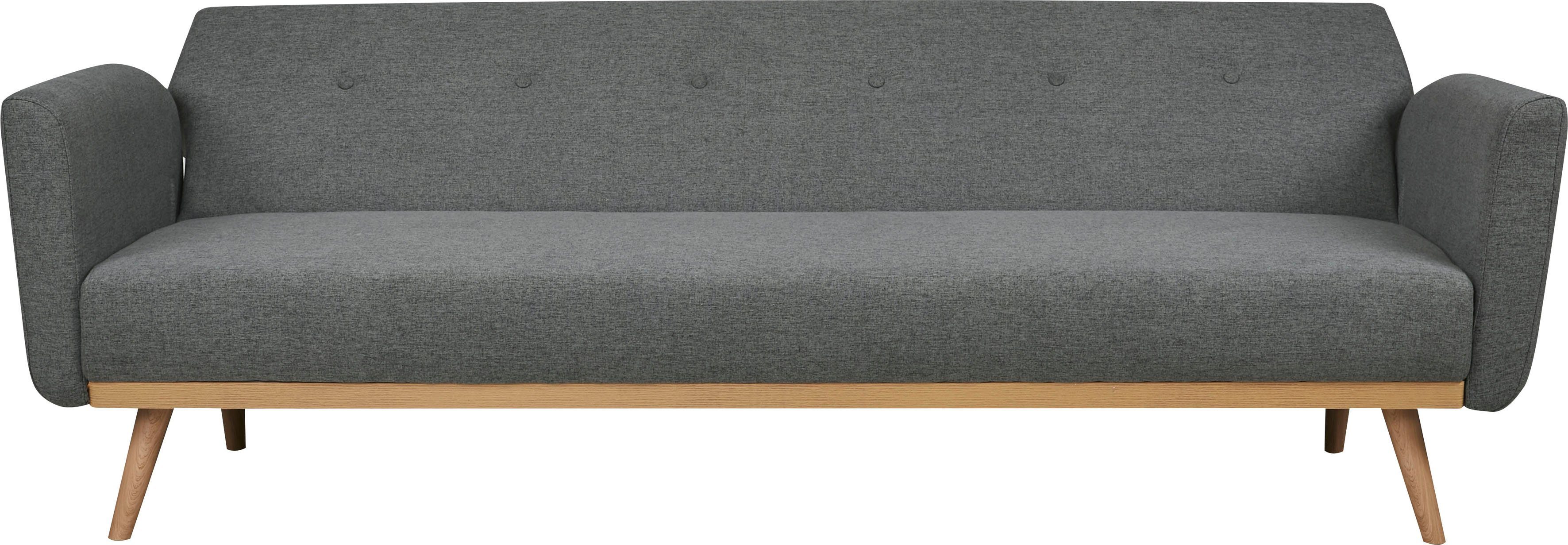 SalesFever Schlafsofa Komfortables Sofa zum Entspannen, Knopfheftung an der Rückenfläche
