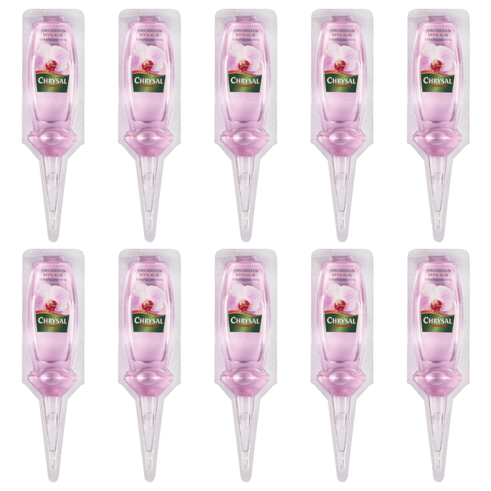 Chrysal Удобрение для растений Orchideen Vitalkur, 10x 30 ml