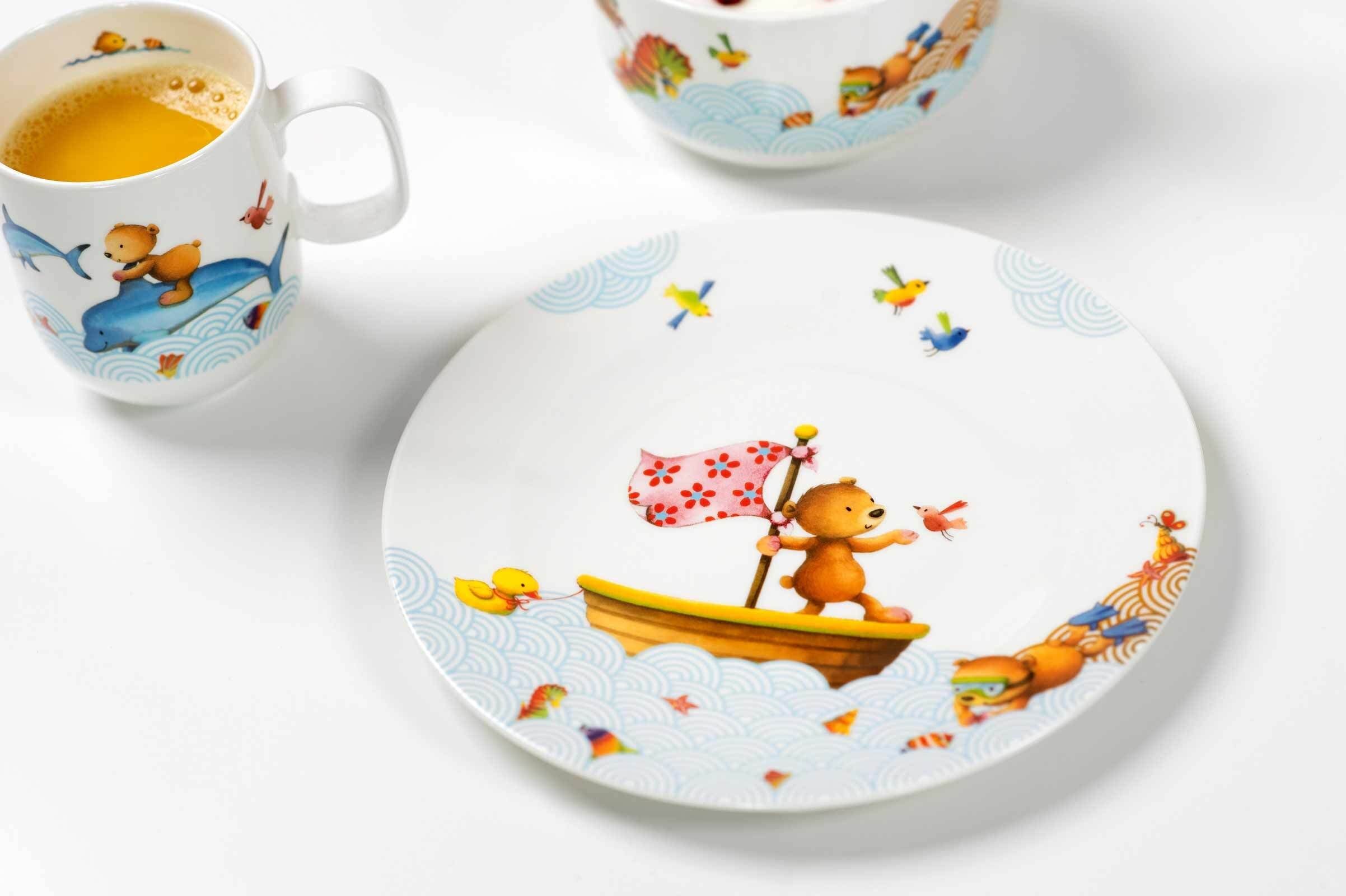 Villeroy & Boch Teller Happy as a Bear Kinderteller ø 21,5 cm, (1 St)
