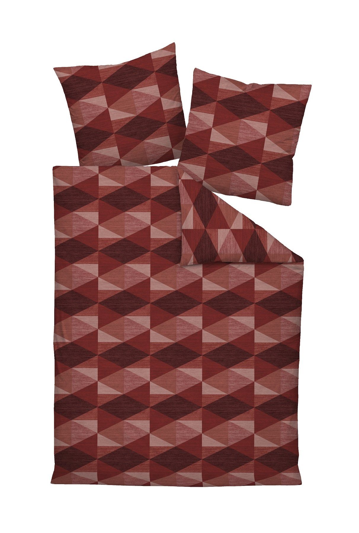 Janine Bettwäsche Janine Messina Mako-Satin Bettwäsche günstig online kaufen