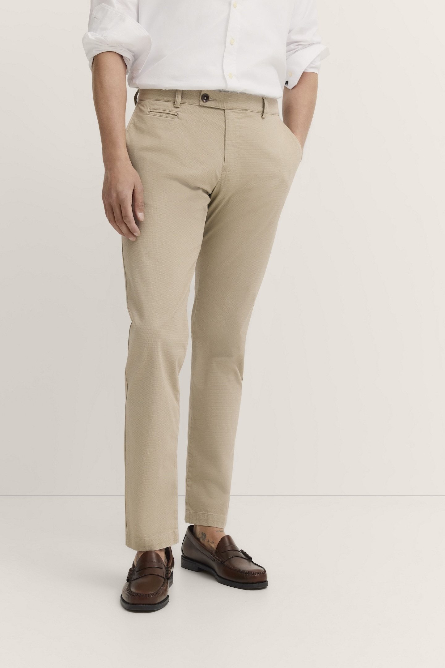 bugatti Chinohose mit Stretchfunktion