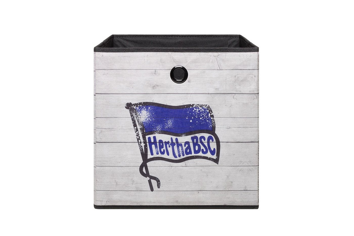 Thumbnail - Fun Möbel Faltbox Box - Hertha BSC / Nr.2 - 32 x 32 cm (1 Stück), Made in Europa