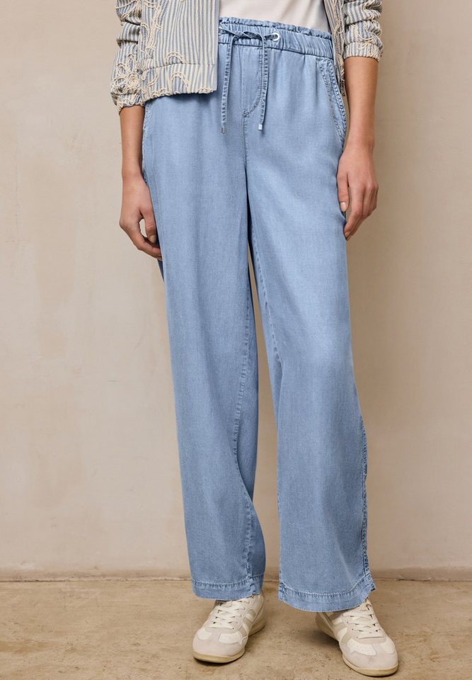 STREET ONE STUDIO Stoffhose aus Lyocell