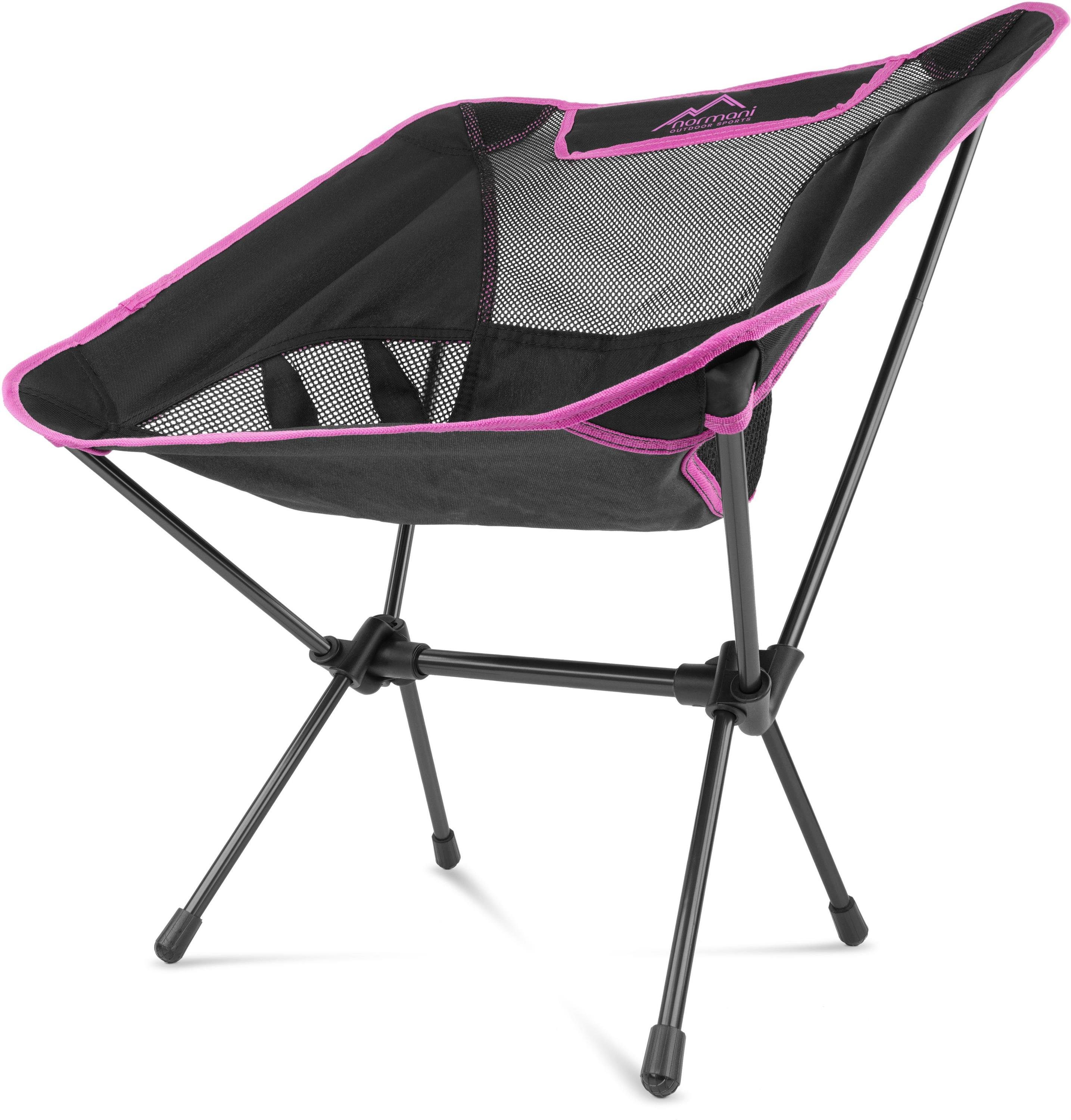 normani Campingstuhl Campingstuhl Moak, Ultraleichter Campingstuhl Gartenstuhl Wanderstuhl bis zu 150 kg