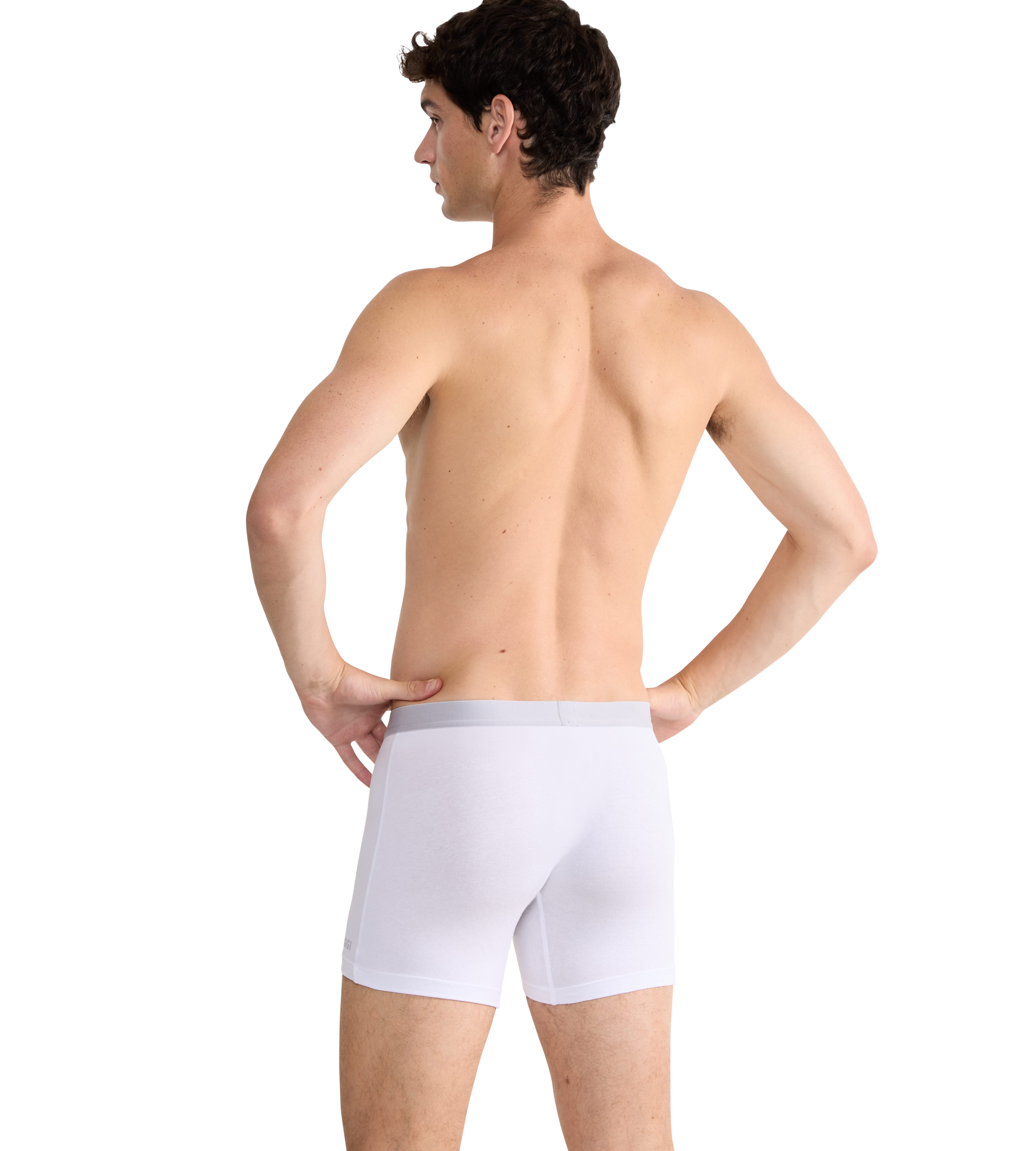 sloggi Boxer Men GO ABC 2.0 (2er Pack) längeres Bein, Baumwollmix, weich, elastischer Bund