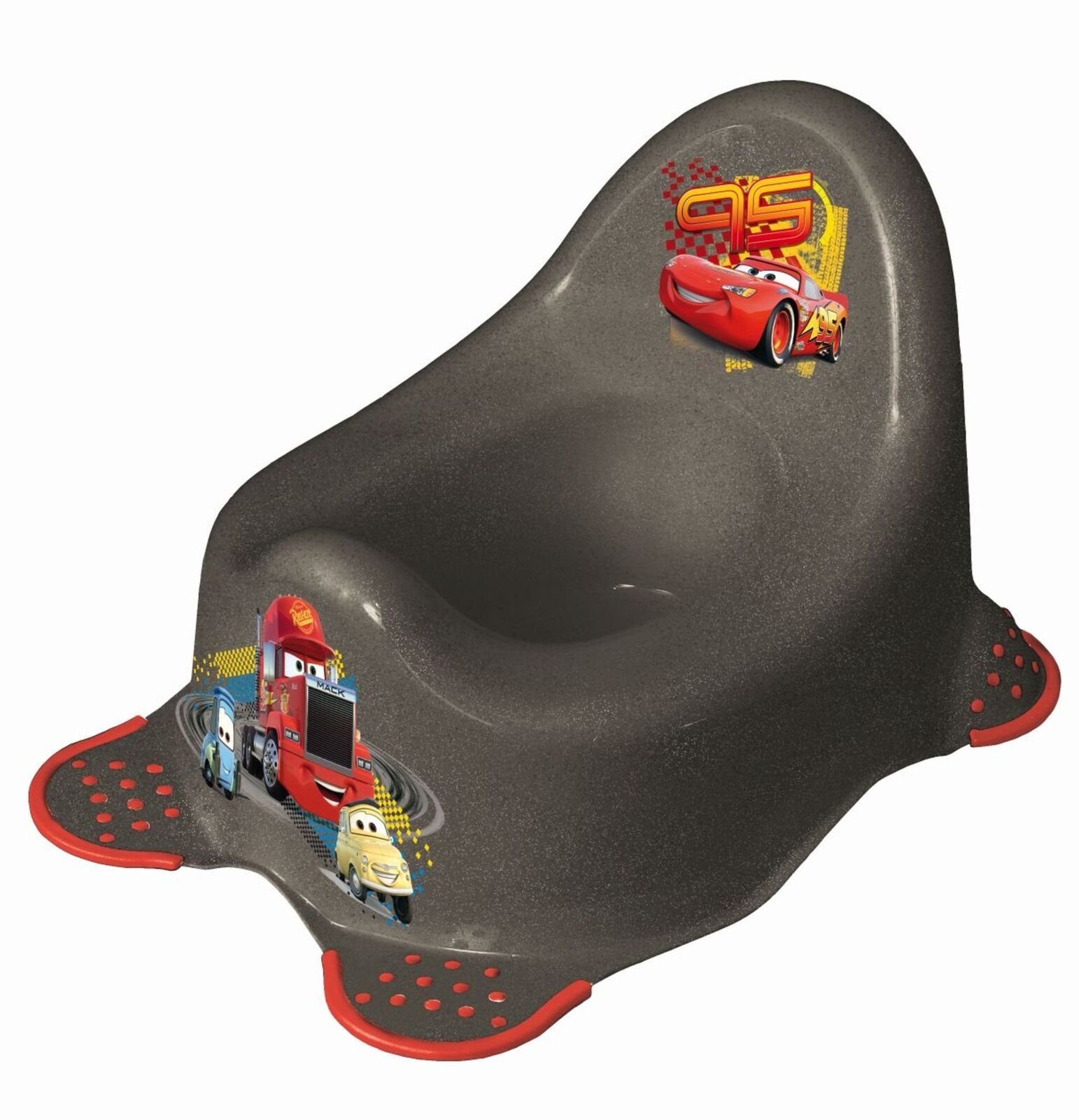 Töpfchen Kindertopf Cars metallic mit Anti-Rutsch-Funktion