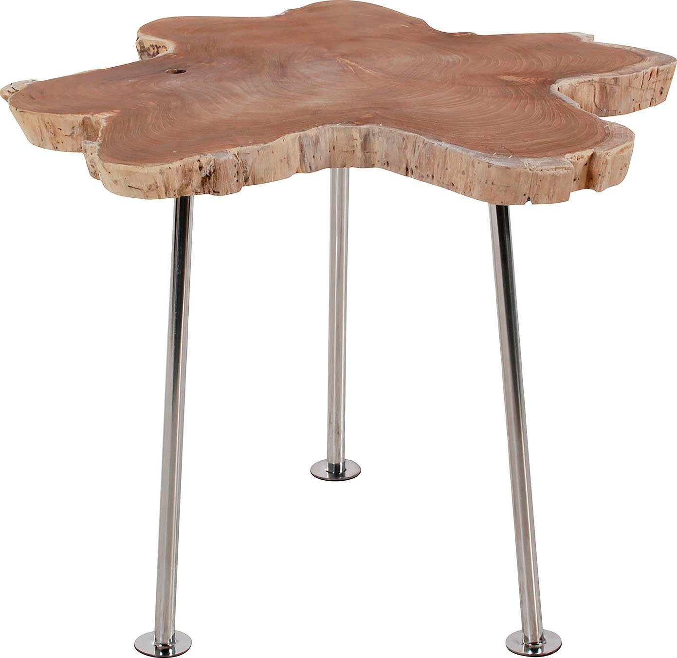 Gutmann Factory Couchtisch, Aus recyceltem Altholz Teak