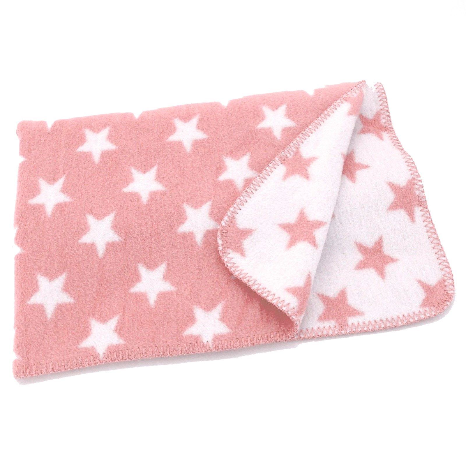 Babydecke Baby Kuscheldecke Sterne weiche Decke Babyzimmer, heimtexland, 75 günstig online kaufen