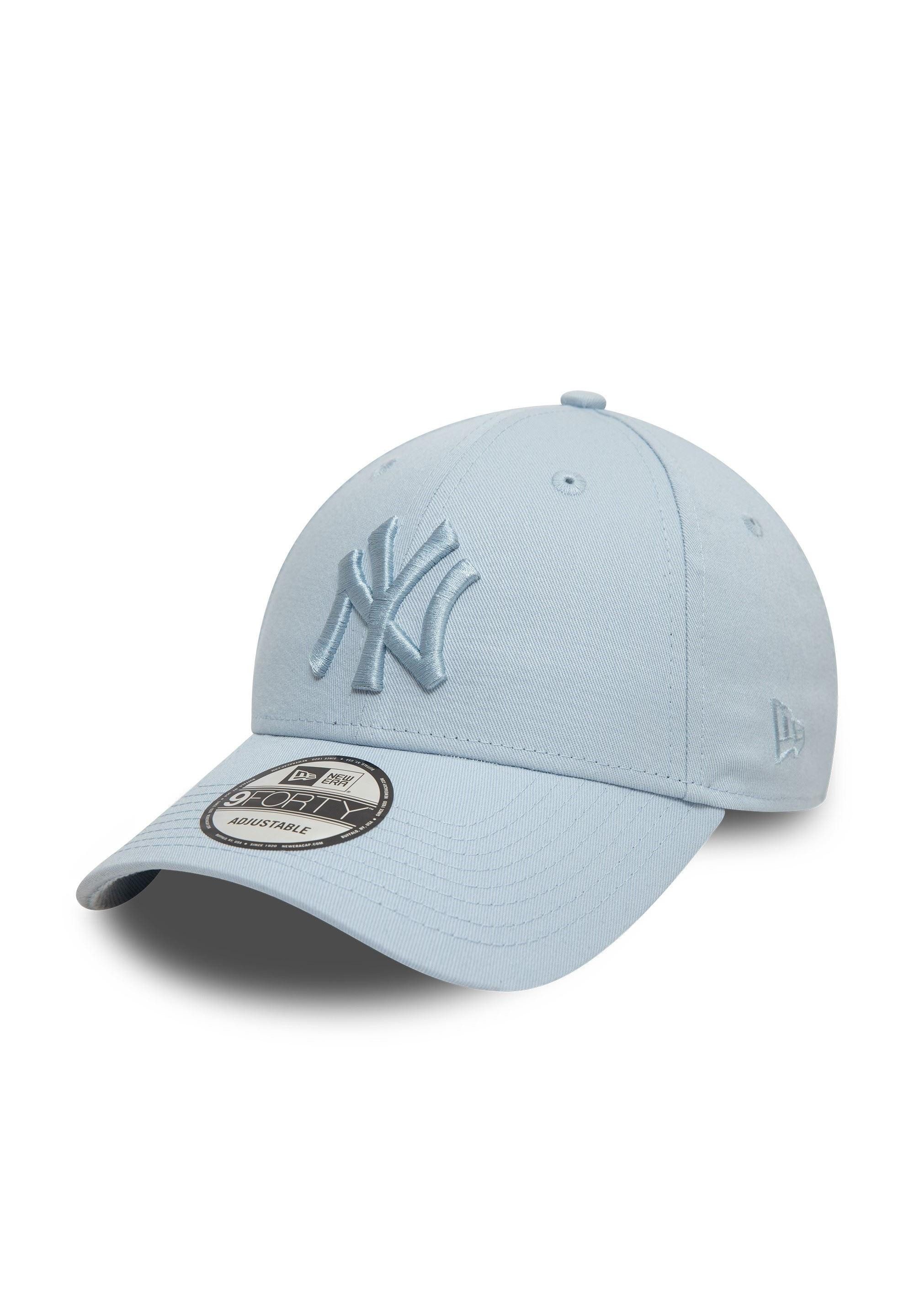 Baseball Cap New York Yankees MLB League Essential Tonal Hellblau Verstellbare 9For