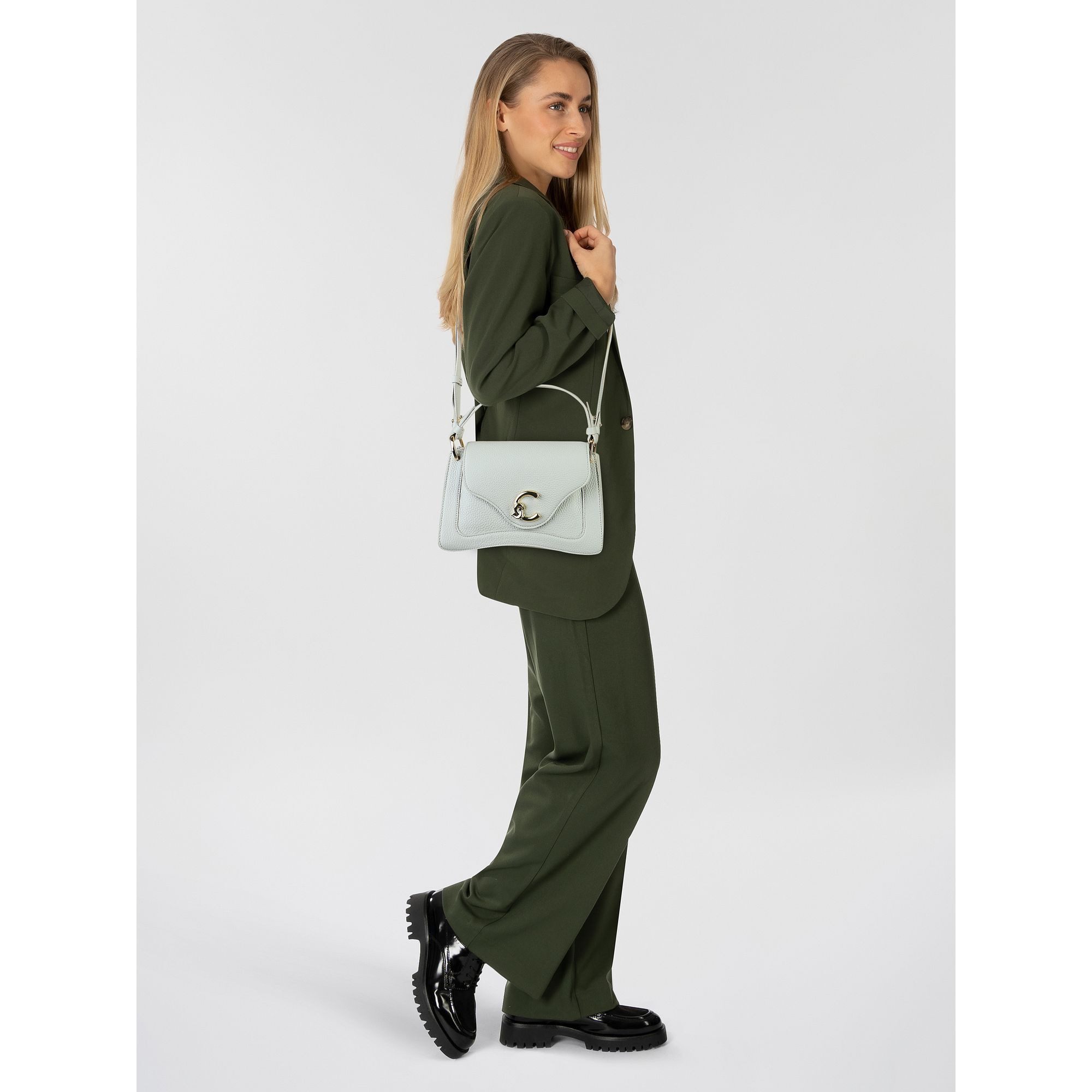 COCCINELLE Schultertasche C-Me, Leder