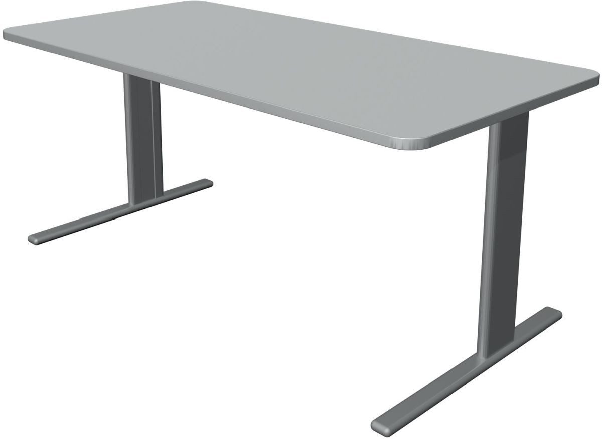 Schreibtisch Schreibtisch Unic BxTxH 160x80x75cm lichtgrau