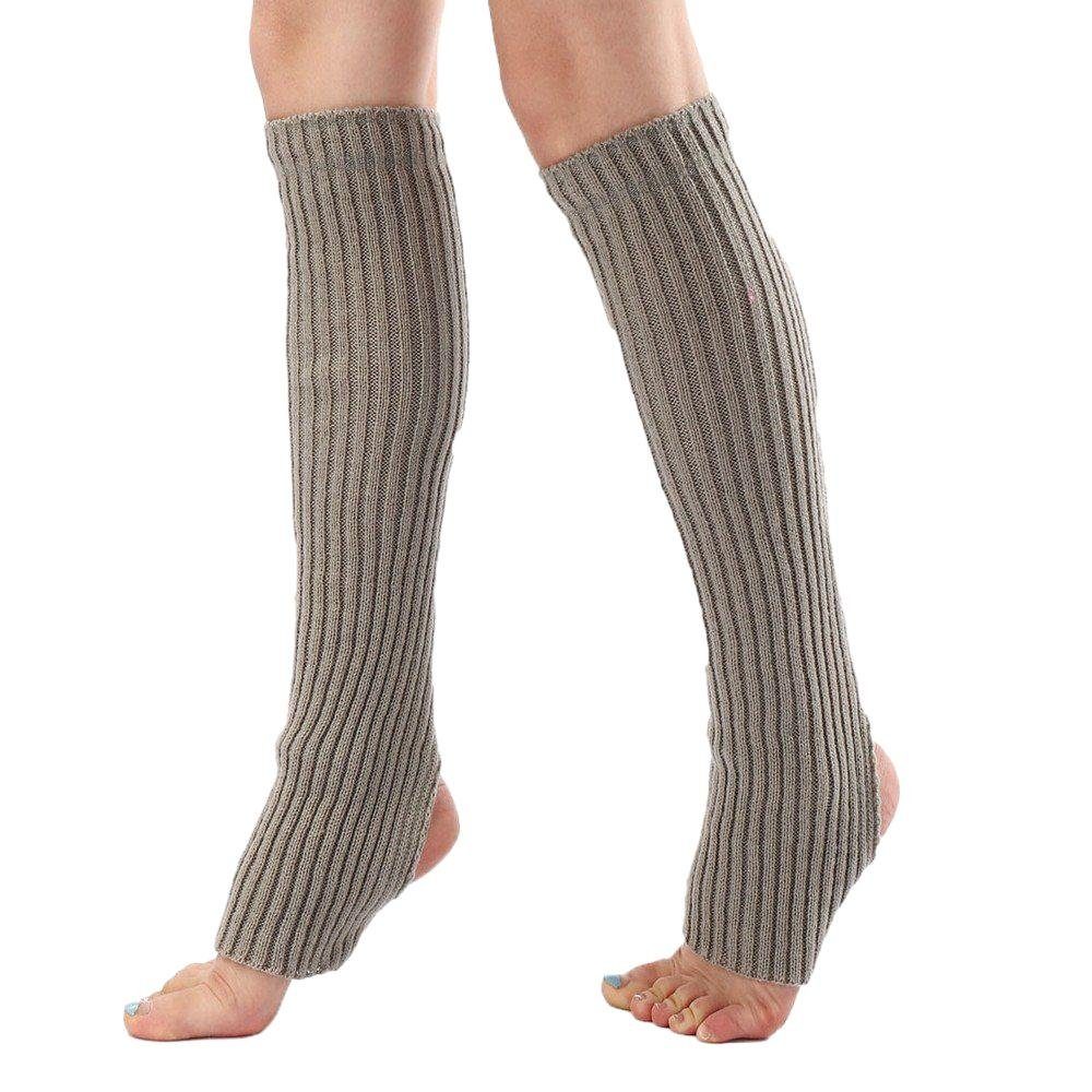 Tapferer Ping Beinstulpen Fußsocken Sportschutz gestrickte warme Socken (1-St)