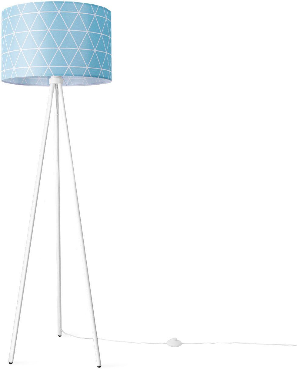 Paco Home Stehlampe Trina Stella, ohne Leuchtmittel, Standleuchte Wohnzimmer Schlafzimmer E27 Skandi Pink Grau Blau Deko