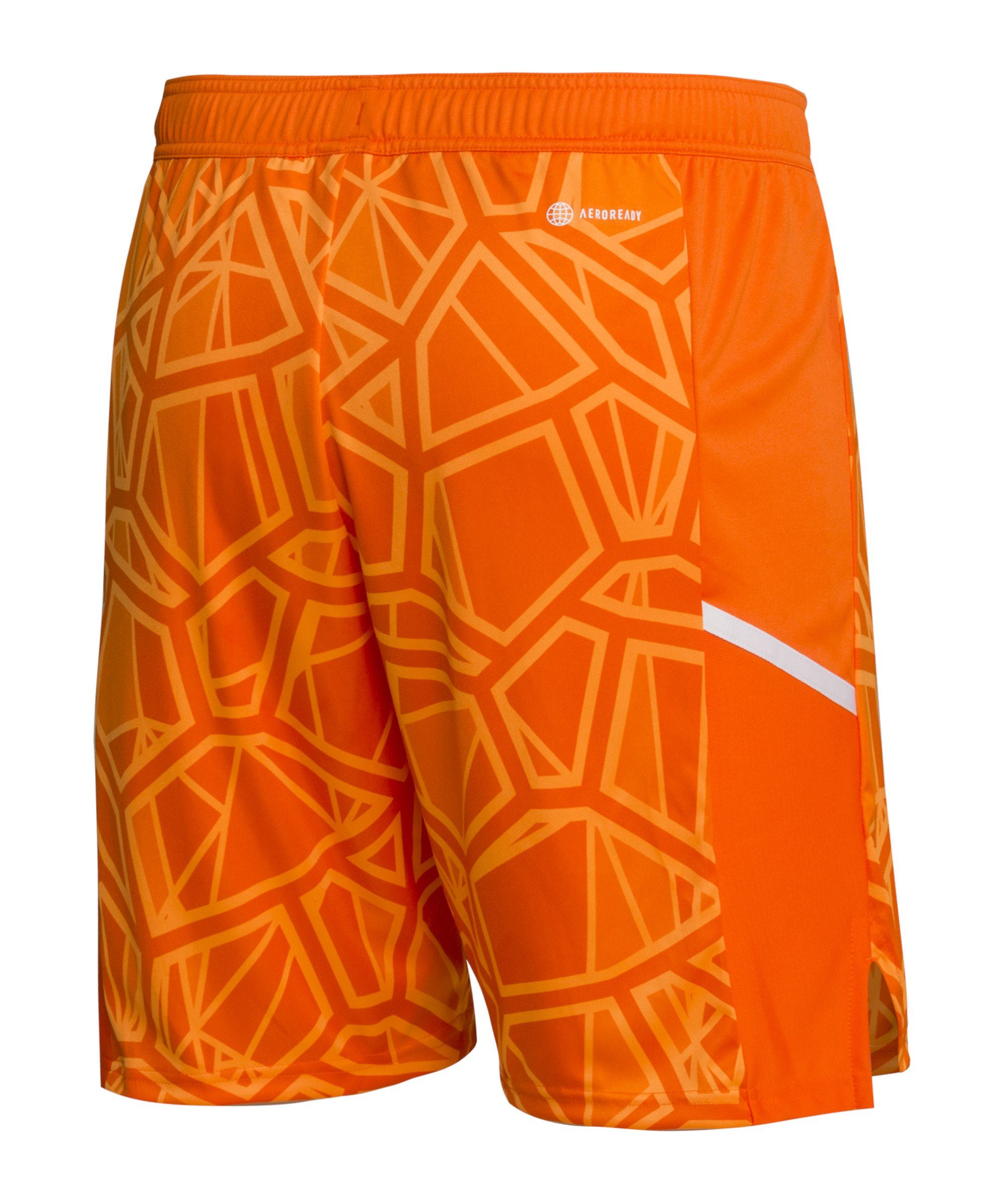 Torwarthose adidas orange Torwartshort 22 Condivo Performance