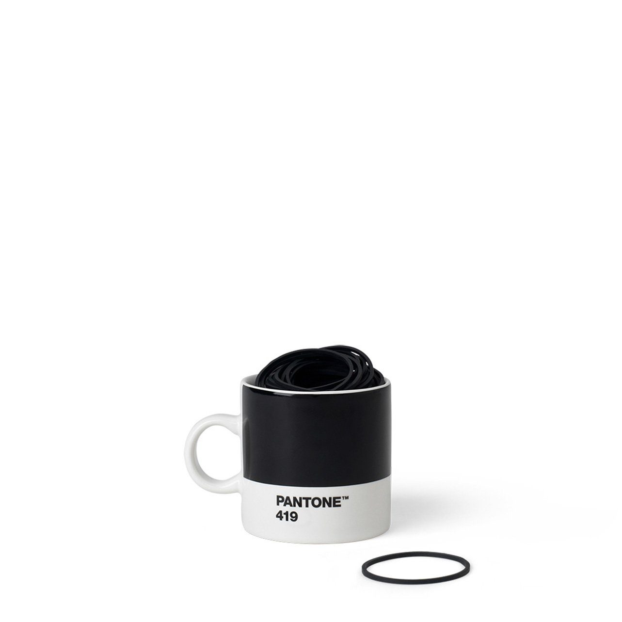 PANTONE Kaffeeservice, Fine Bone, PANTONE Porzellan Espressotasse, dickwandig, spülmaschinenfest, 120ml