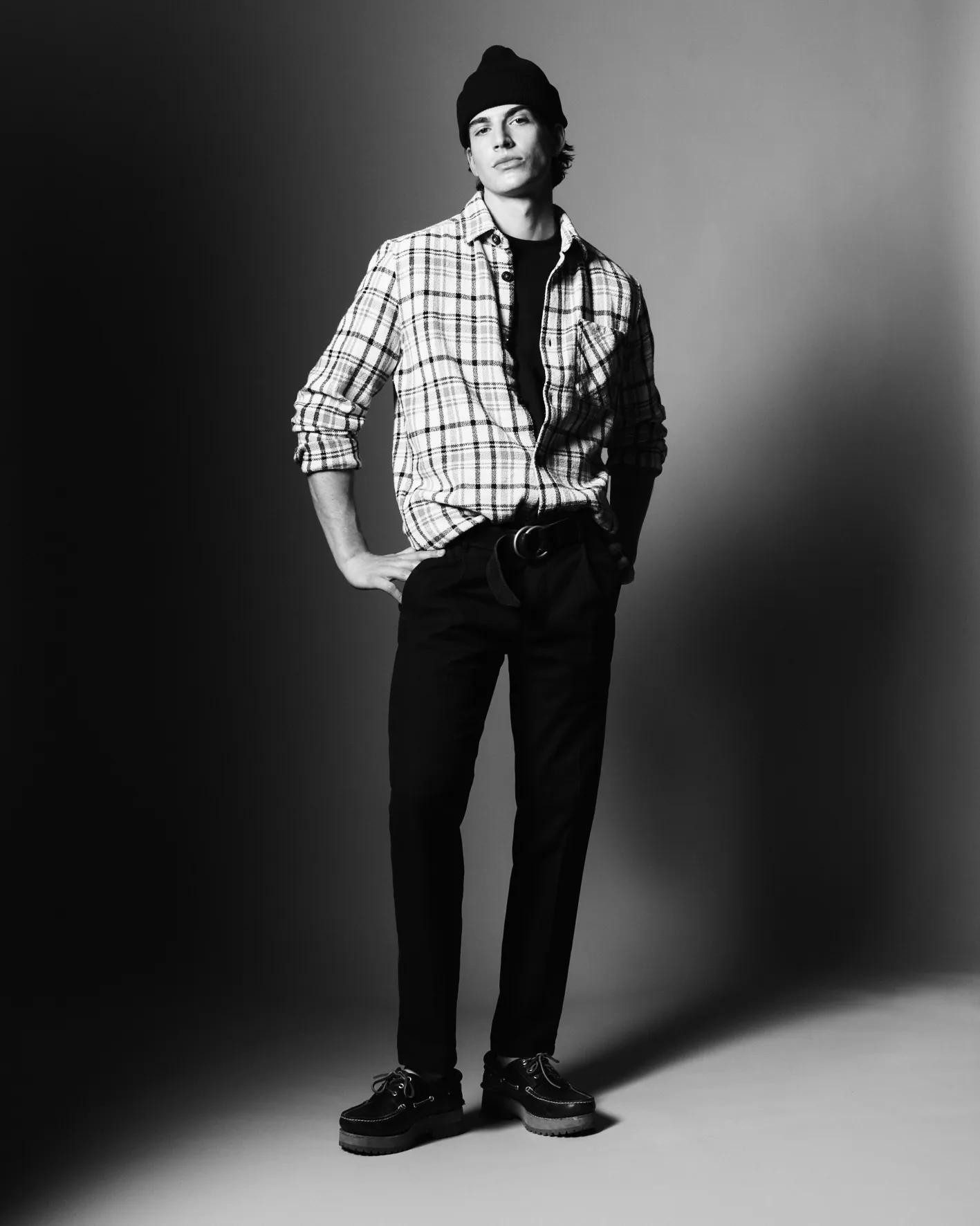 Joop Jeans Chinohose Lead mit Bundfalte