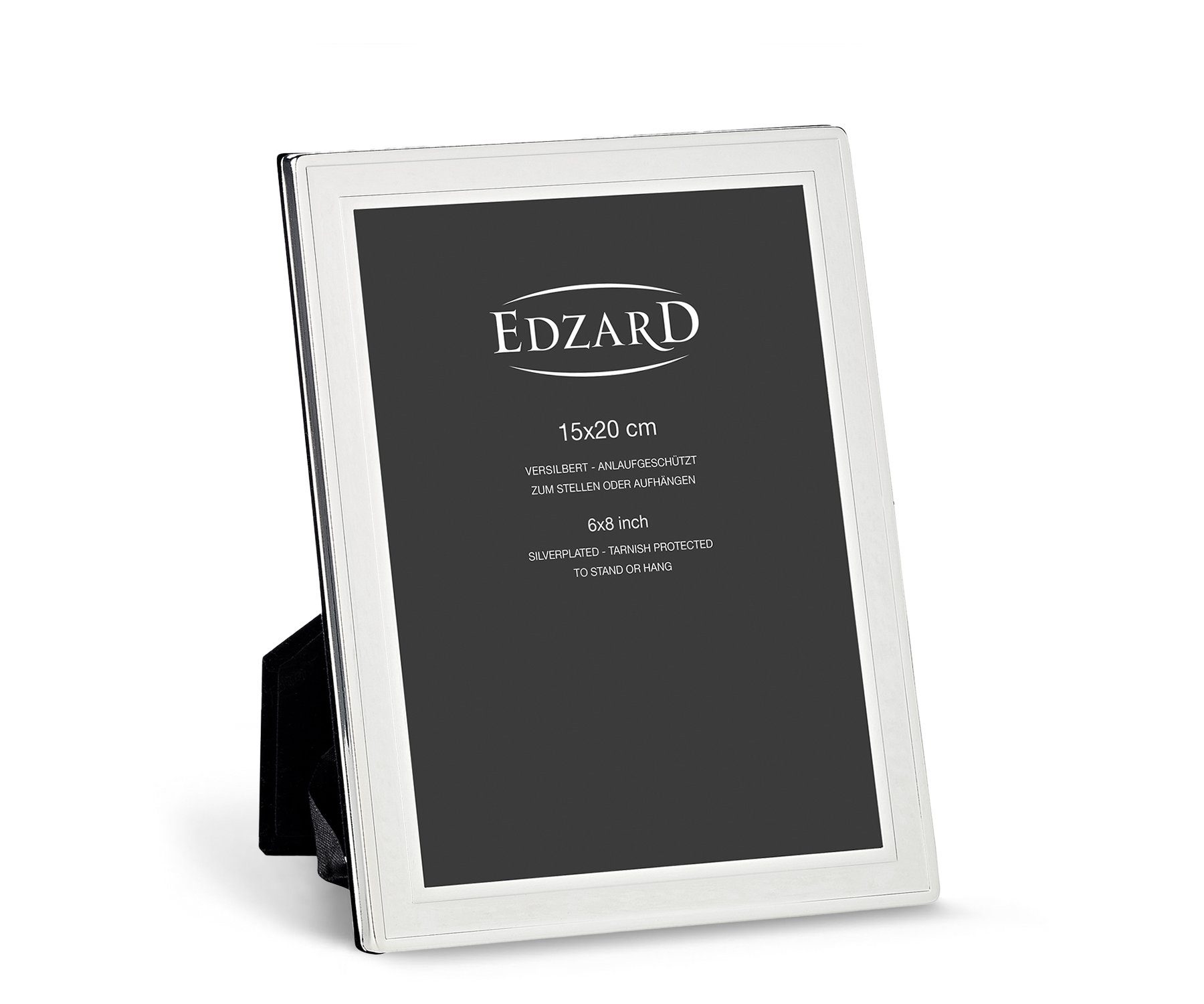 EDZARD für anlaufgeschützt, und Foto versilbert cm Bilderrahmen 15x20 Nardo,