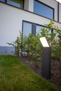 LUTEC LED Außen-Wandleuchte PANO, LED fest integriert