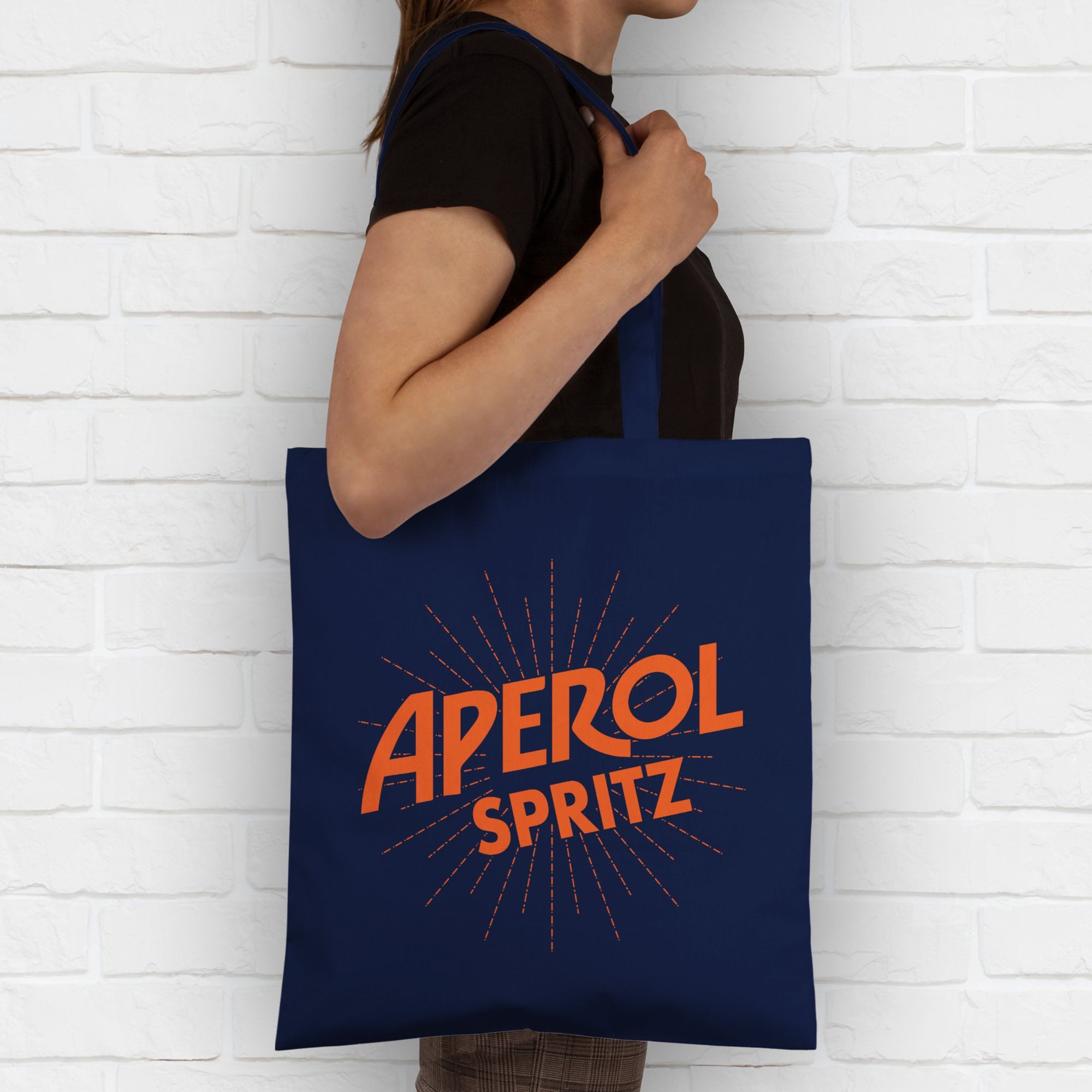 Shirtracer Umhängetasche Aperol Spritz Kostüm I Karneval Kostüm Aperol Spritz, Karneval & Fasching