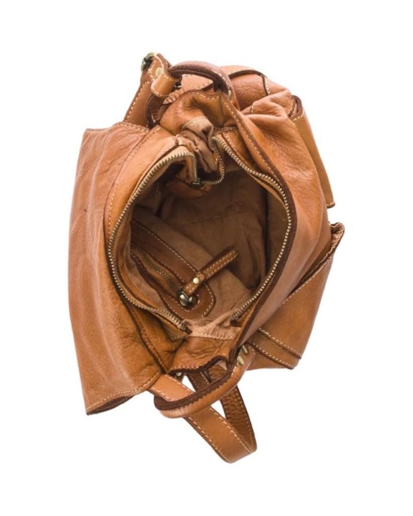 BZNA Schultertasche BZNA Bag Pauline Designer Damen Handtasche Ledertasche Leder, Tolles Deign