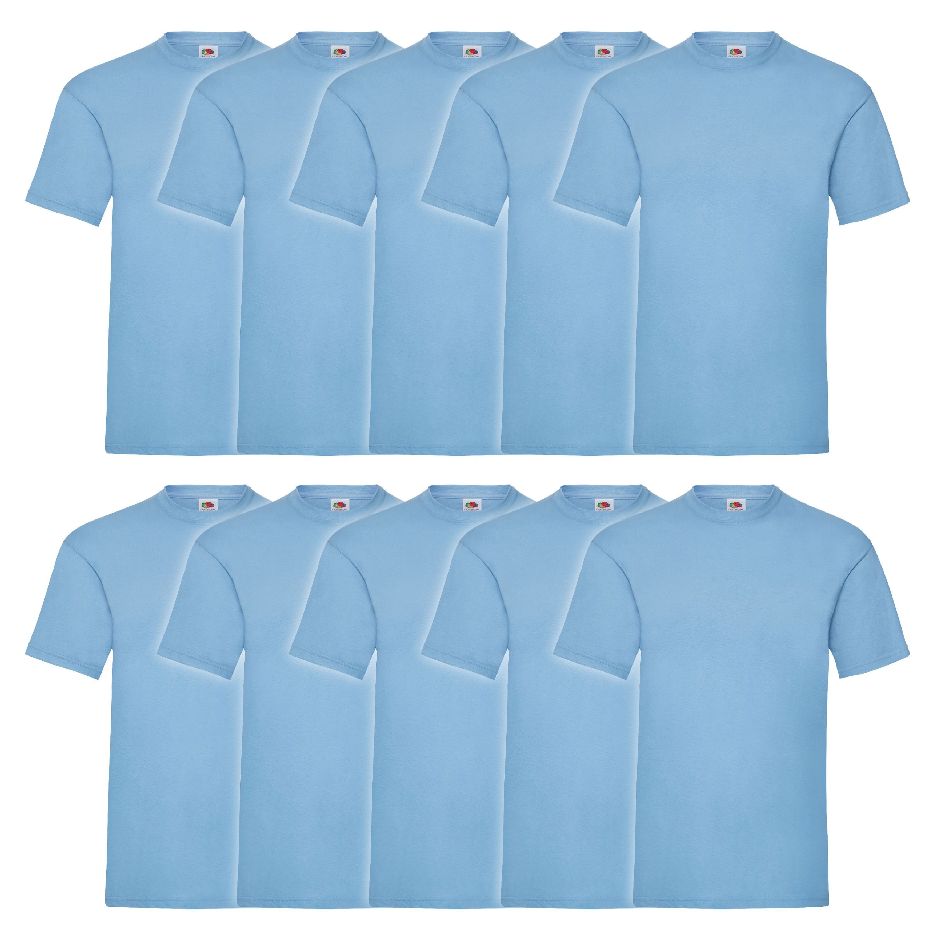 Fruit of the Loom Rundhalsshirt Fruit of the Loom Valueweight T 10er Pack