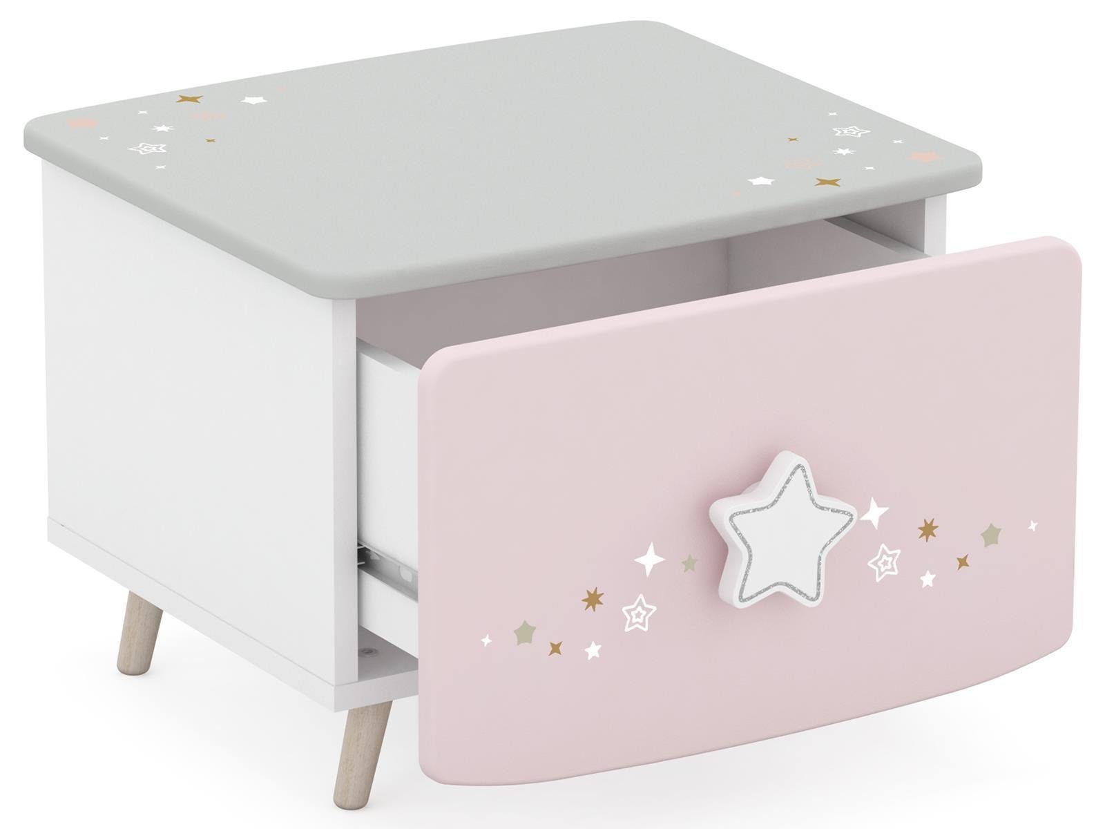 möbelando Savannah youth bedroom set (4-piece), cm