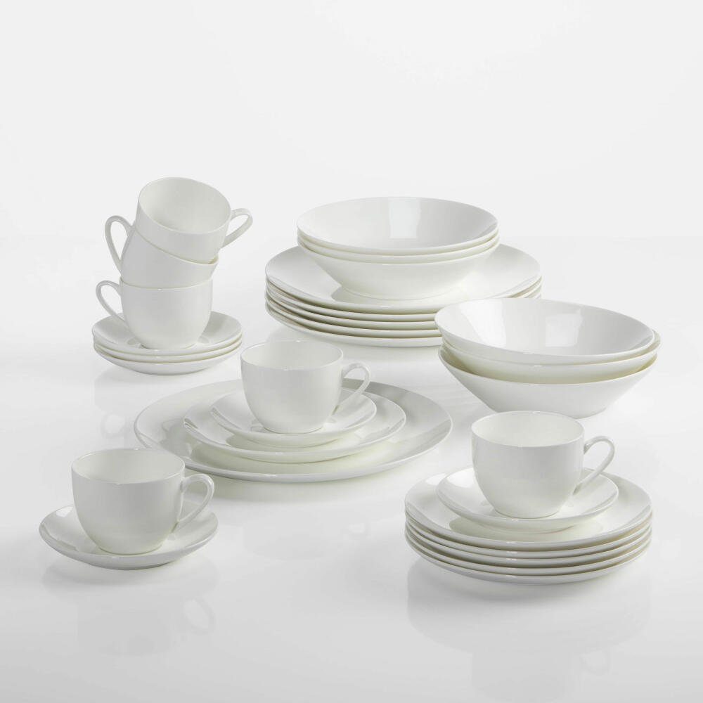 Maxwell & Williams Tafelservice Cashmere Resort 30-tlg. (30-tlg), Bone China