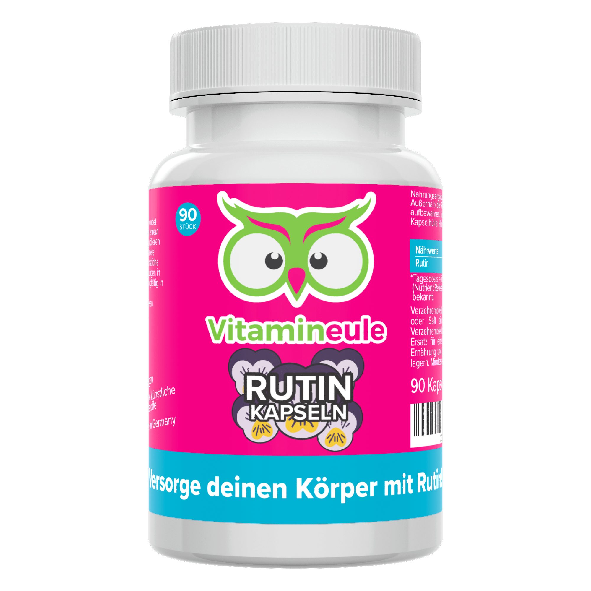 Rutin Kapseln mit 500 mg Rutin - Kapsel