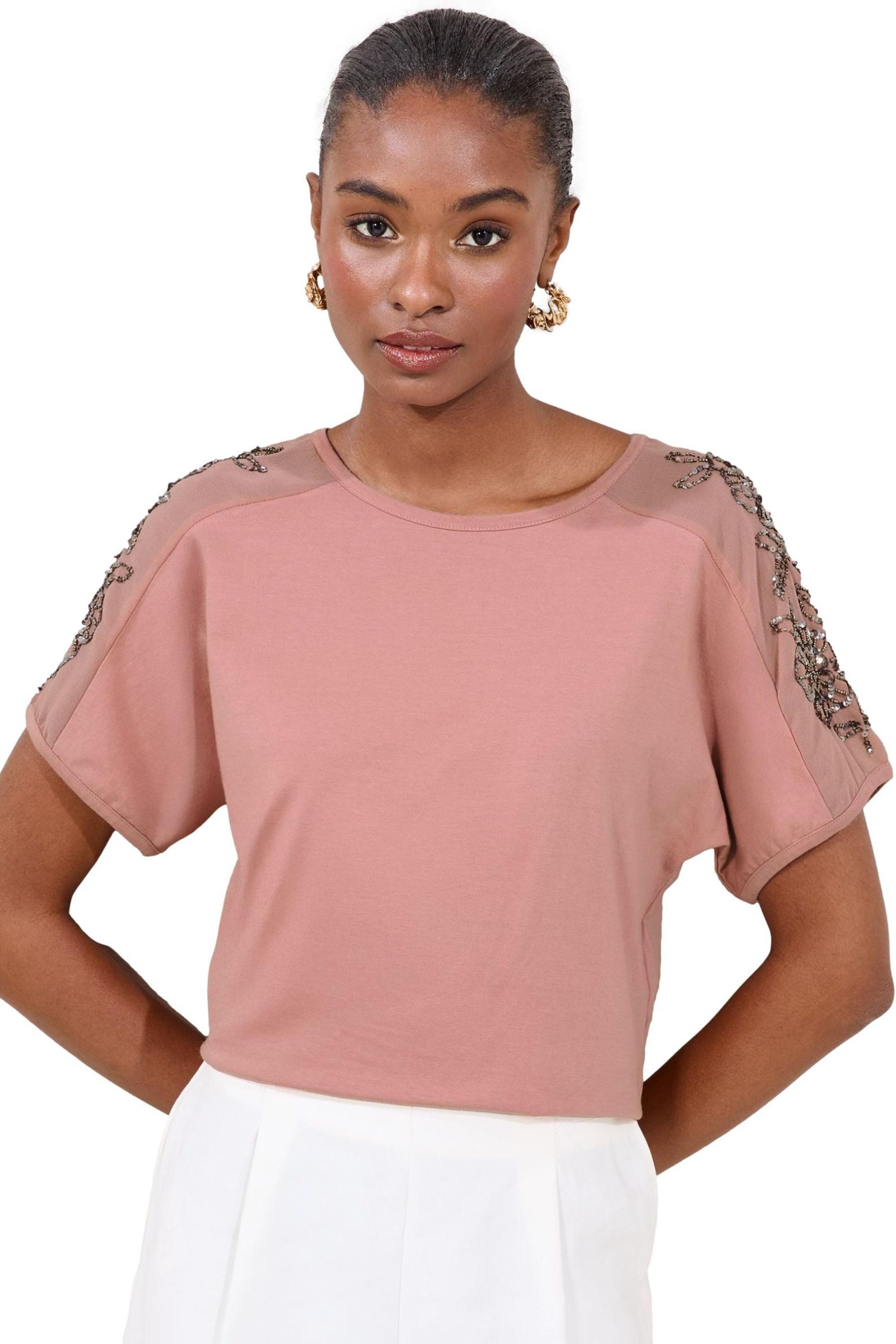 LIPSY T-Shirt Lipsy T-Shirt mit Rundhalsausschnitt, Regular (1-tlg) günstig online kaufen