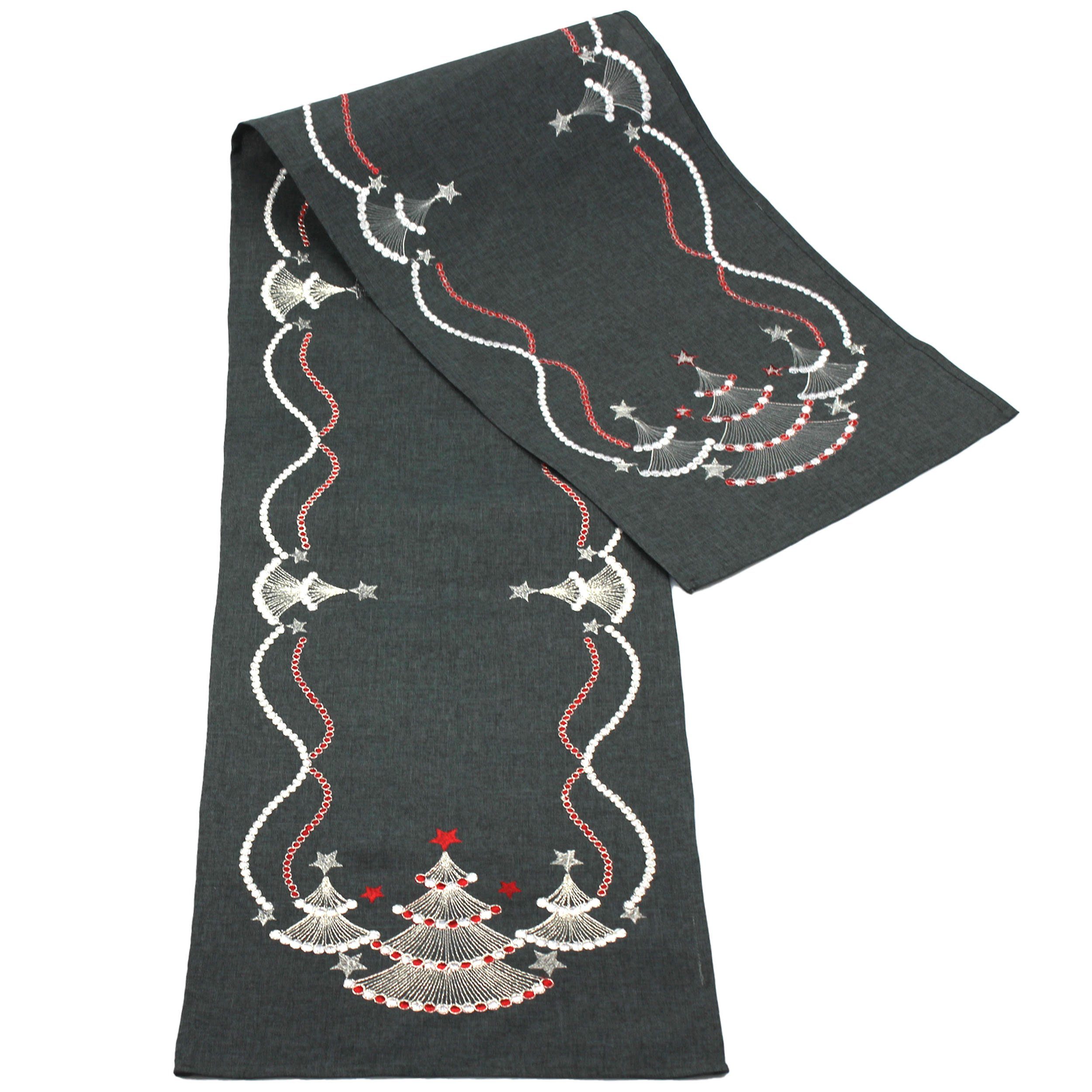 Haus und Deko Tischdecke Weihnachten Tischläufer 35 x 170 cm Tischdecke mit günstig online kaufen