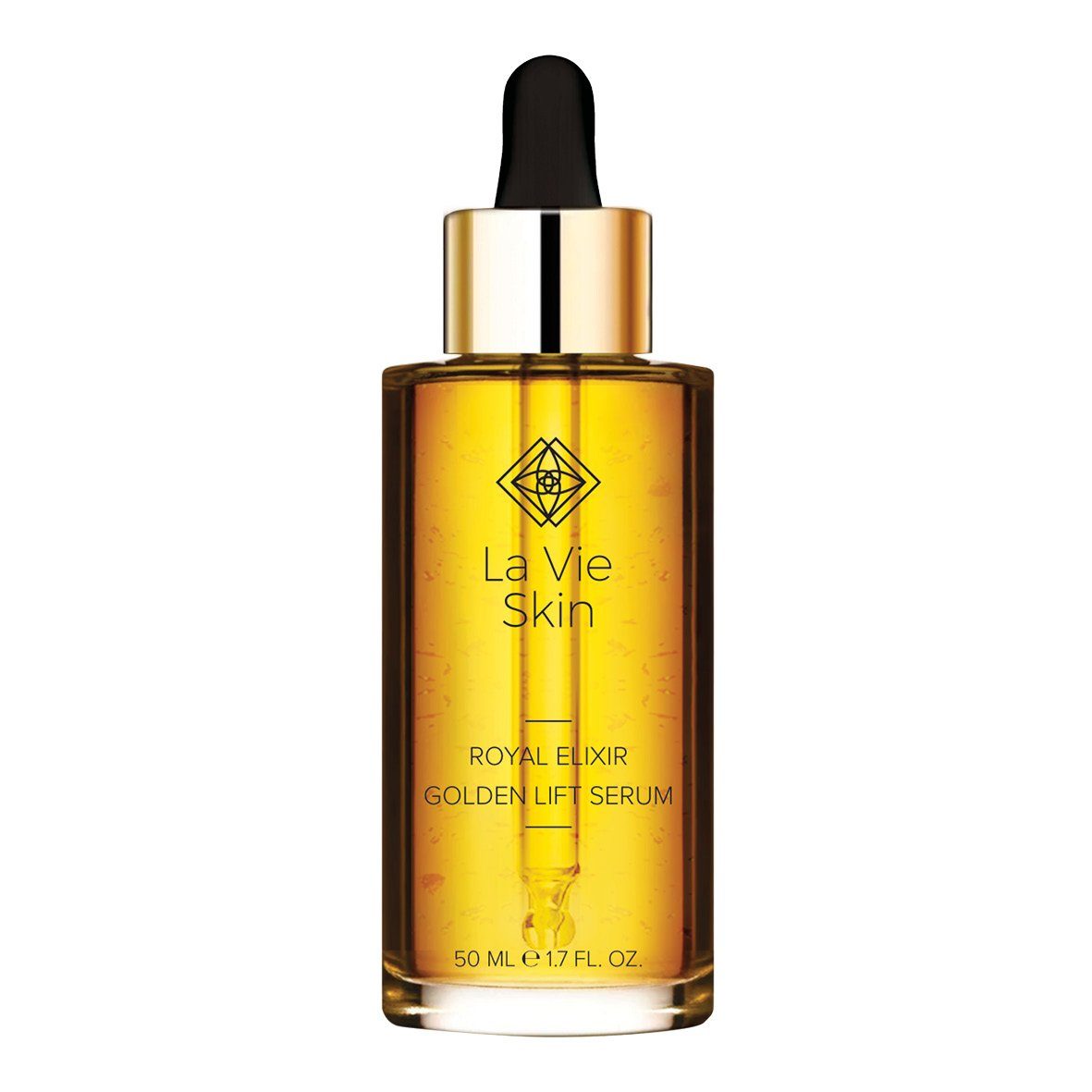 Royal Lifting Feuchtigkeitsspendend - Elixir Serum, Lift Gold Vie - Lipofilling Gesichtsserum 24K Golden La Skin -