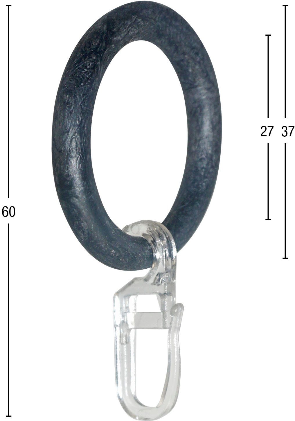 GARESA Gardinenring Ring mit Haken, (20-St), günstig online kaufen