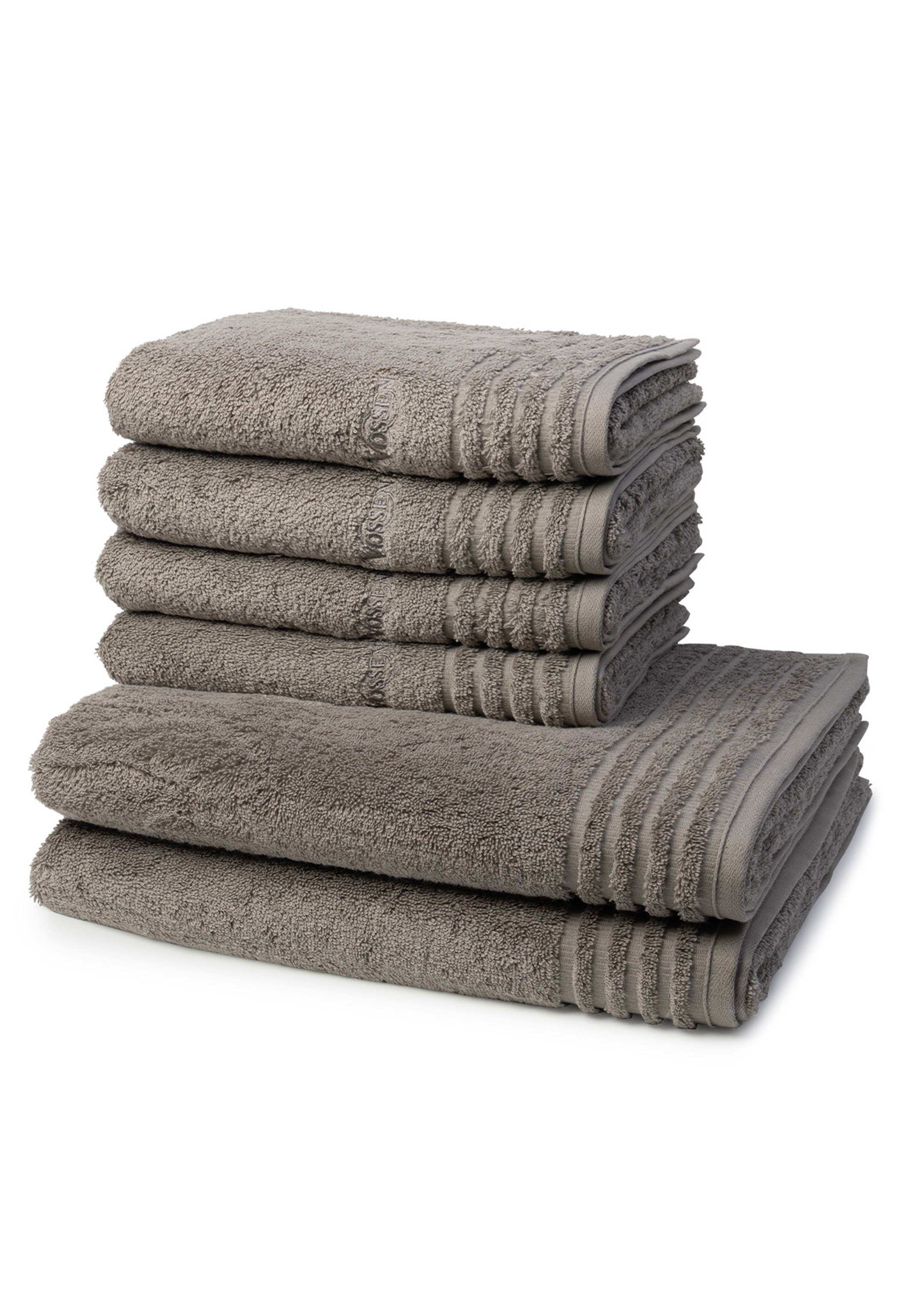 Vossen Handtuch Set Vienna Style Supersoft, Frottee (Spar-Set, 6-St), 4 X Handtuch 2 X Duschtuch im Set - Baumwolle - Saugstark