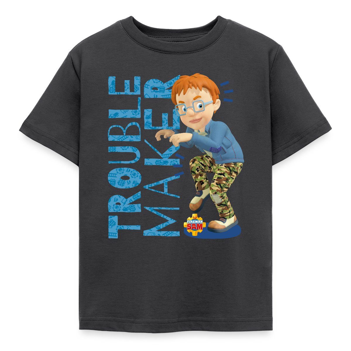T-Shirt Feuerwehrmann Sam™ Unruhestifter Norman Price Kinder T-Shirt